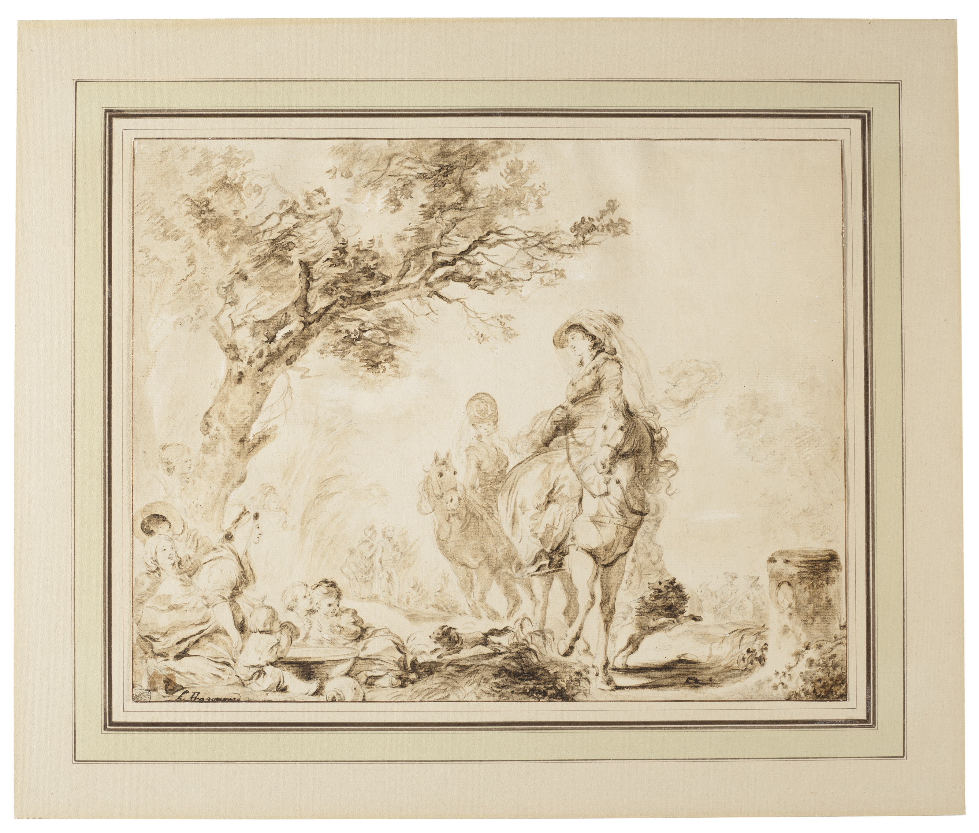 Jean-Honoré Fragonard — Кавалькада