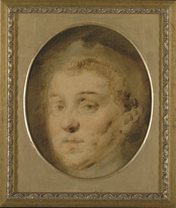 Jean-Honoré Fragonard — Голова мужчины