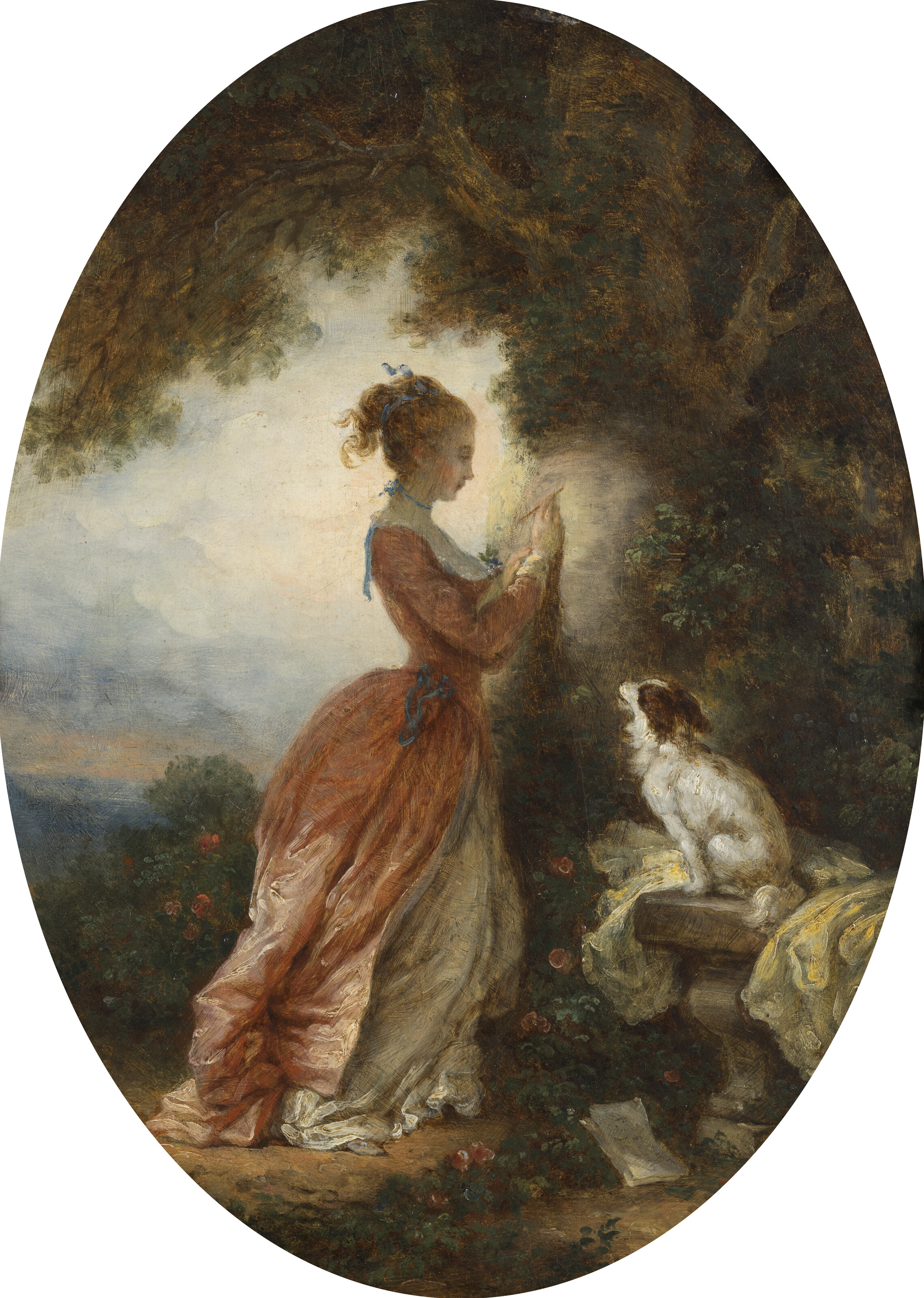 Jean-Honoré Fragonard — Сувенир на память