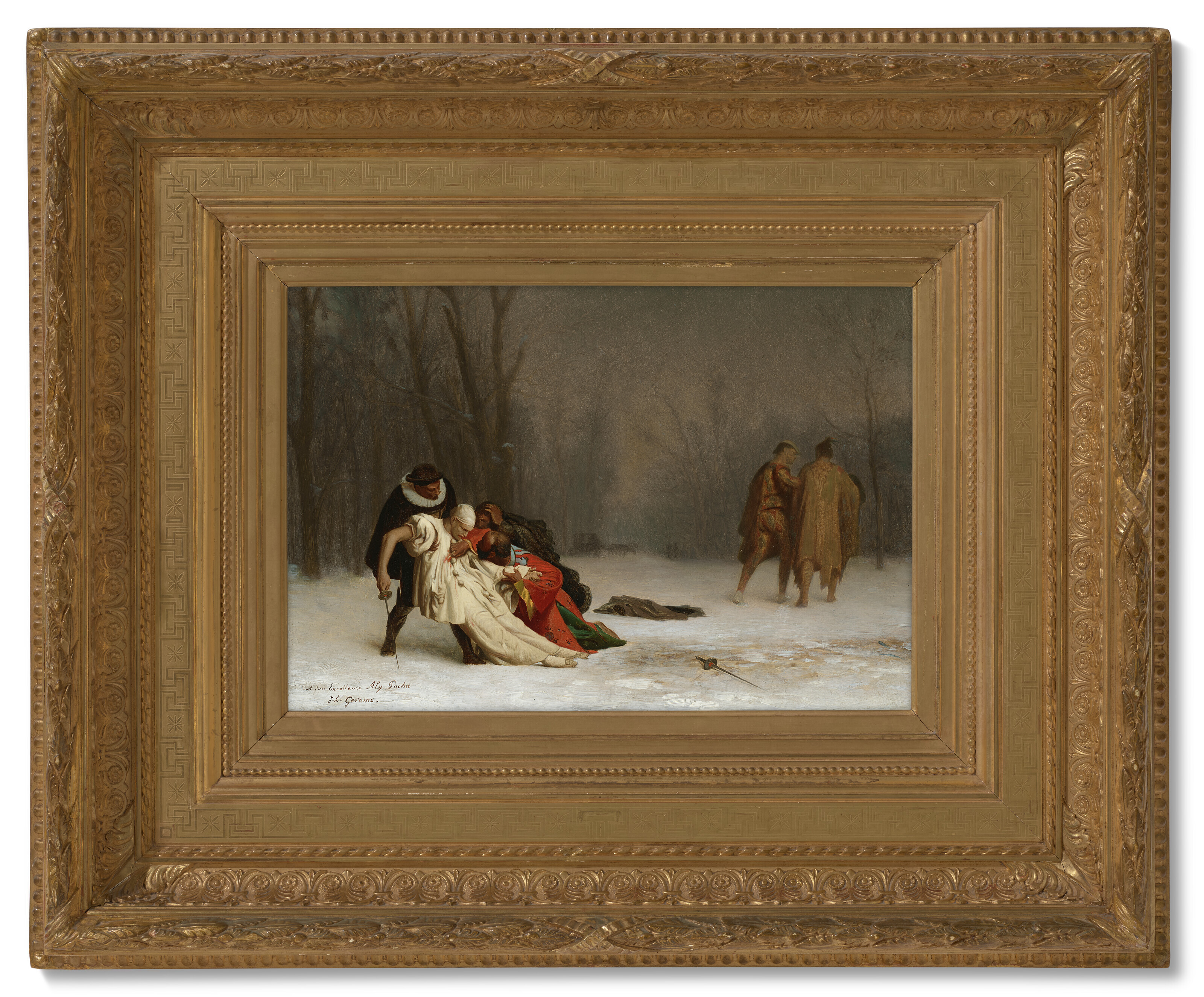 Jean-Leon Gerome — Вылазка на бал-маскарад, изображение 2