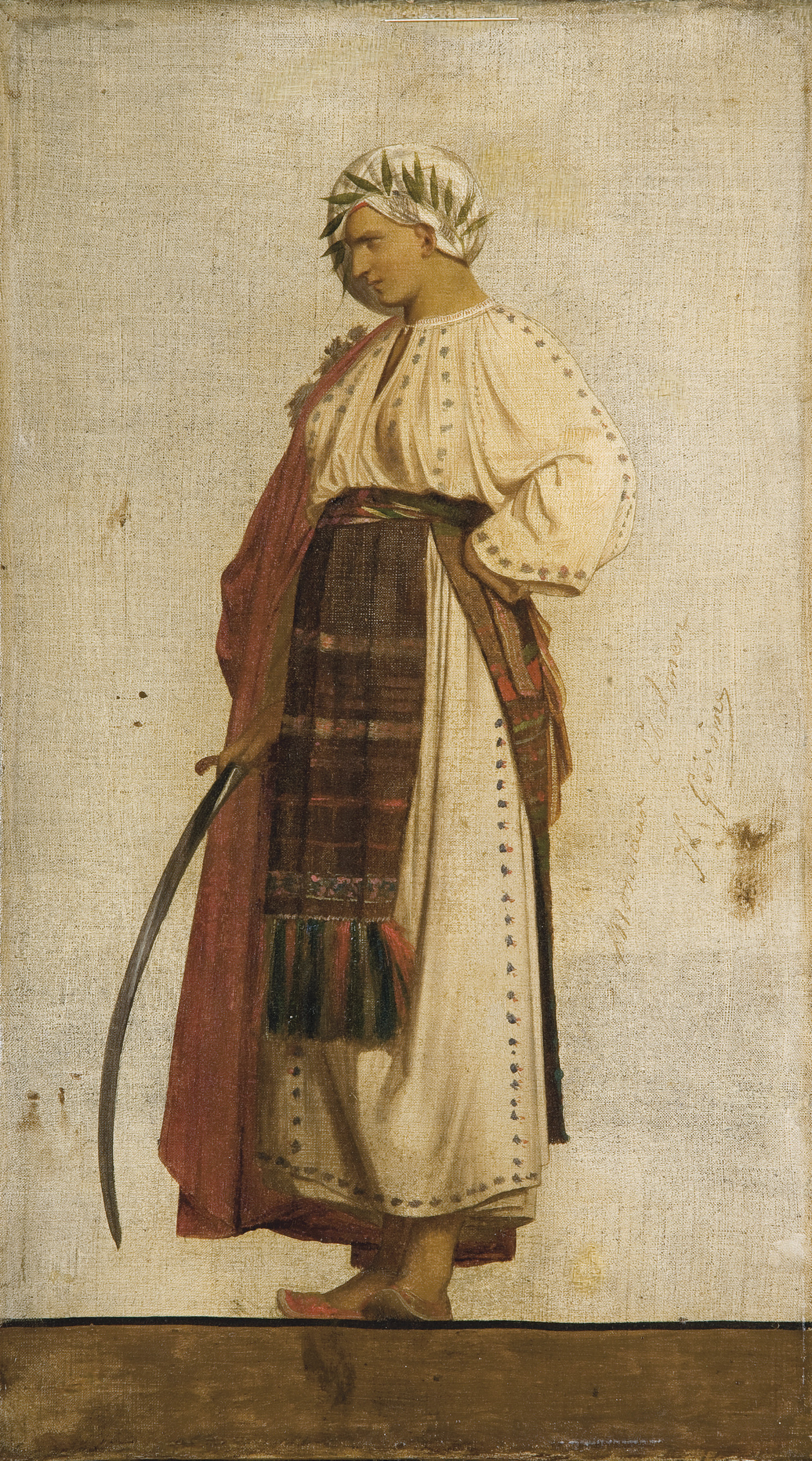 Jean-Leon Gerome — Персонаж, символизирующий Бирюзовый цвет