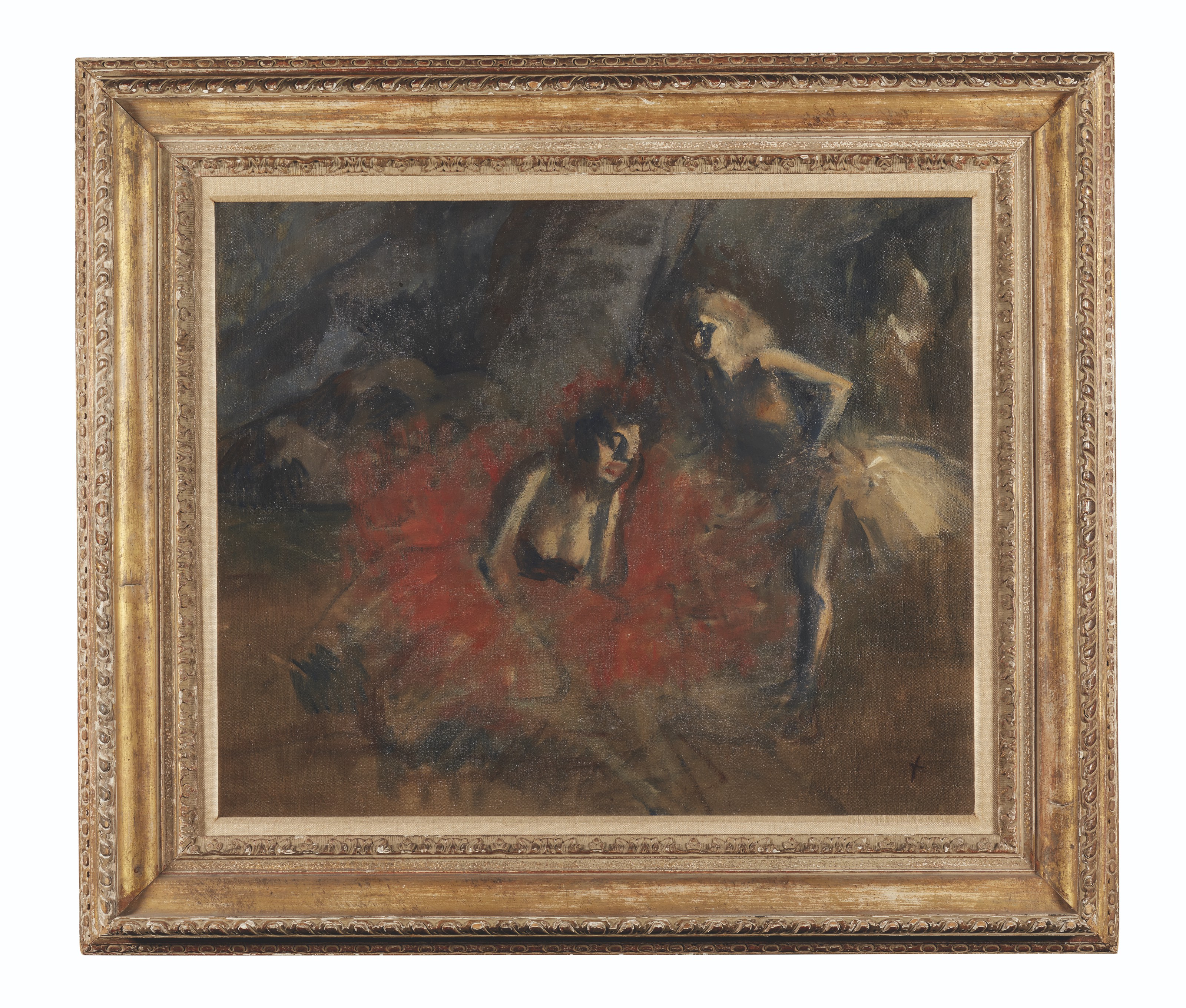 Jean-Louis Forain — Танцовщицы-двойки, изображение 3