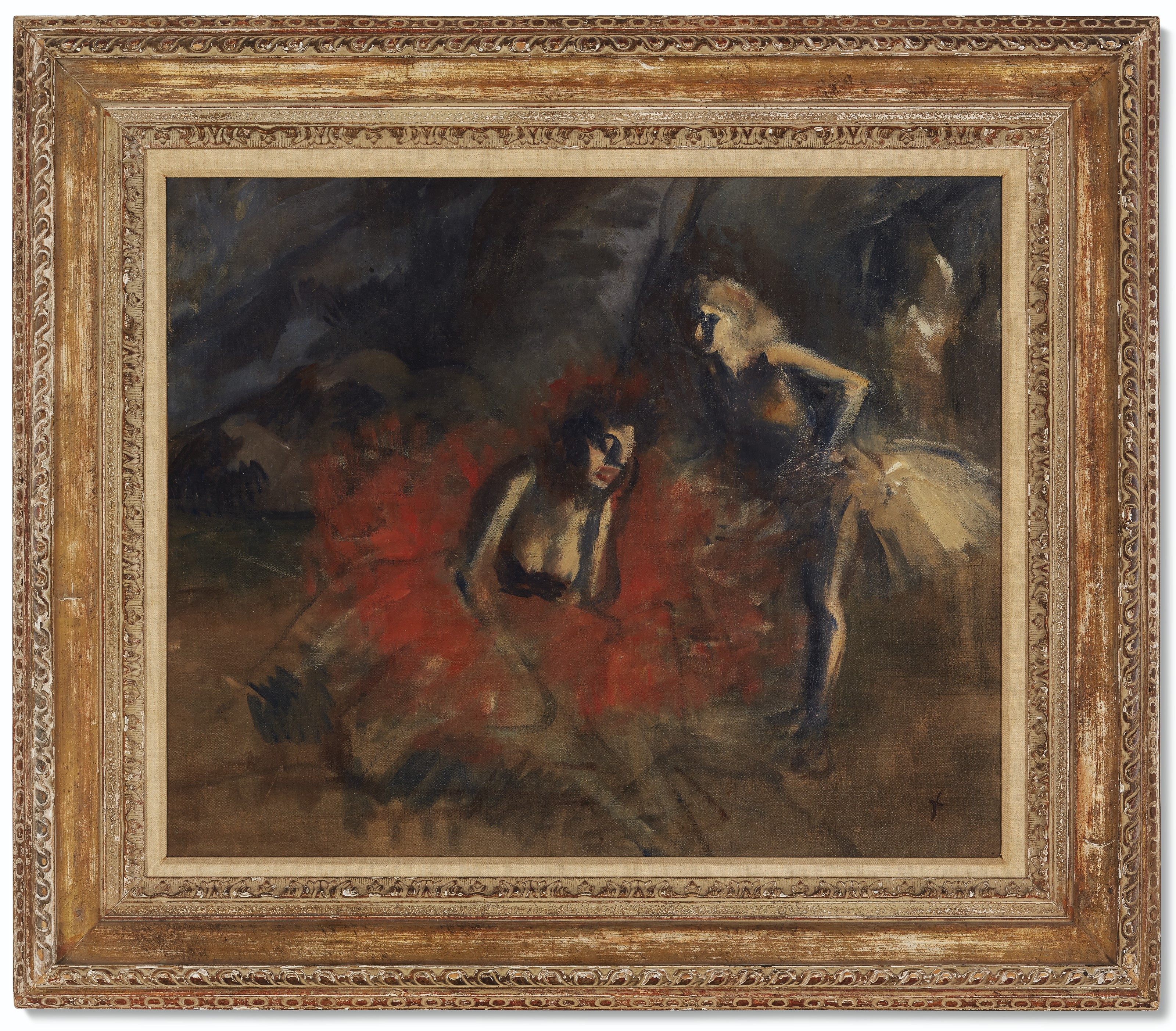 Jean-Louis Forain — Танцовщица в розовой пачке