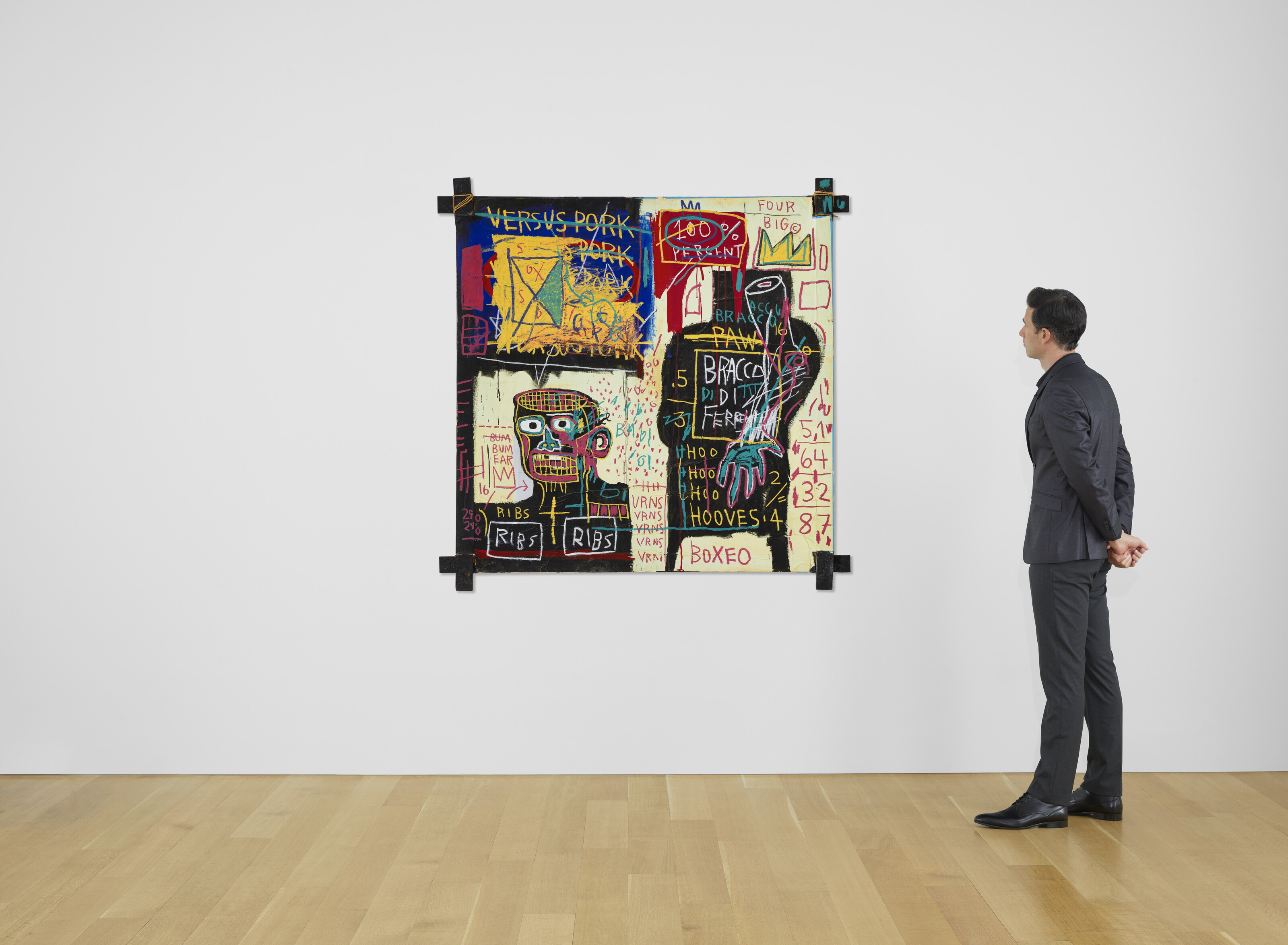 Jean-Michel Basquiat — В итальянском варианте Папая в его рационе нет свинины, изображение 3