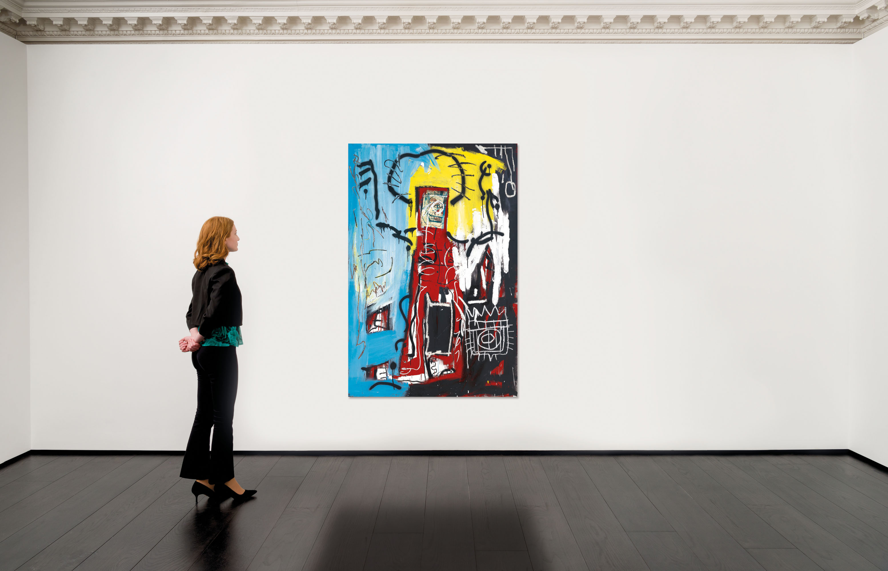 Jean-Michel Basquiat — Без названия (Одноглазый человек или Ксероксное лицо), изображение 3