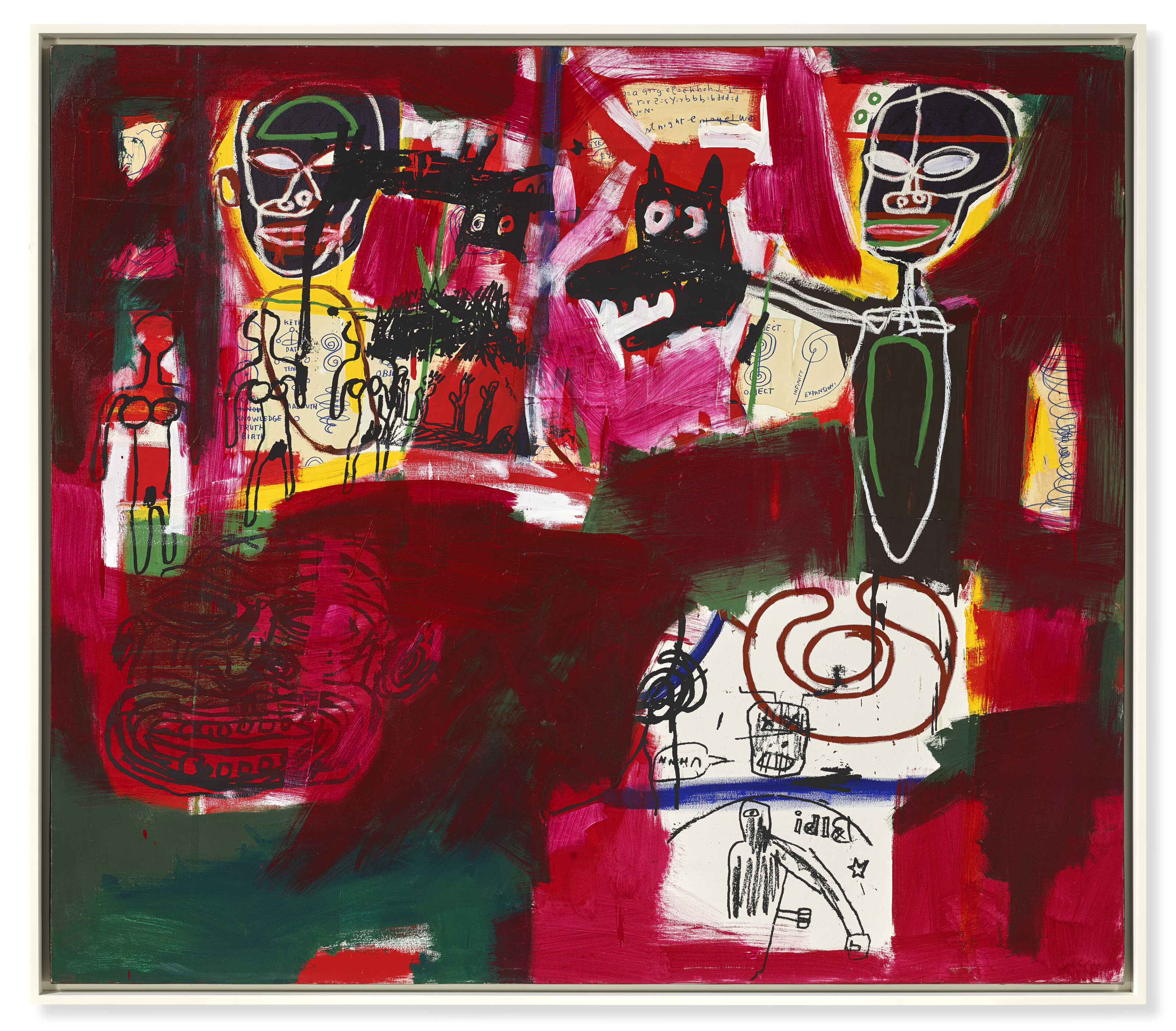 Jean-Michel Basquiat — Праздник перед сном (субботний вечер), изображение 2
