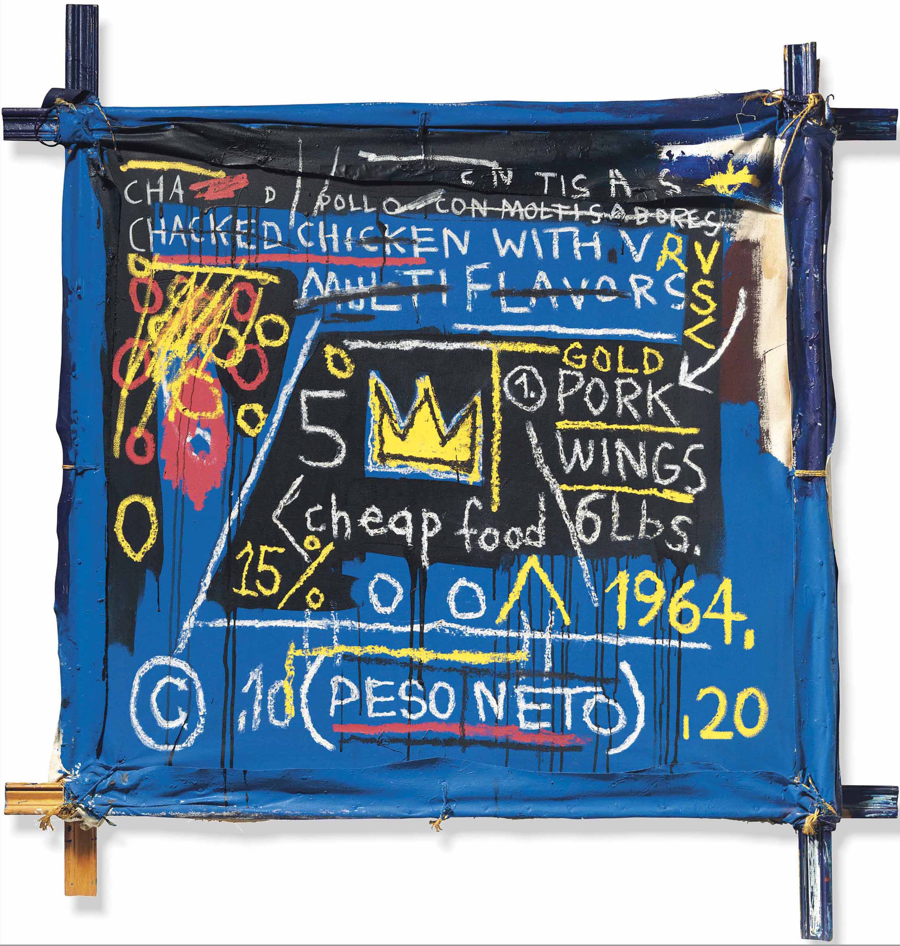 Jean-Michel Basquiat — Многоцветковые