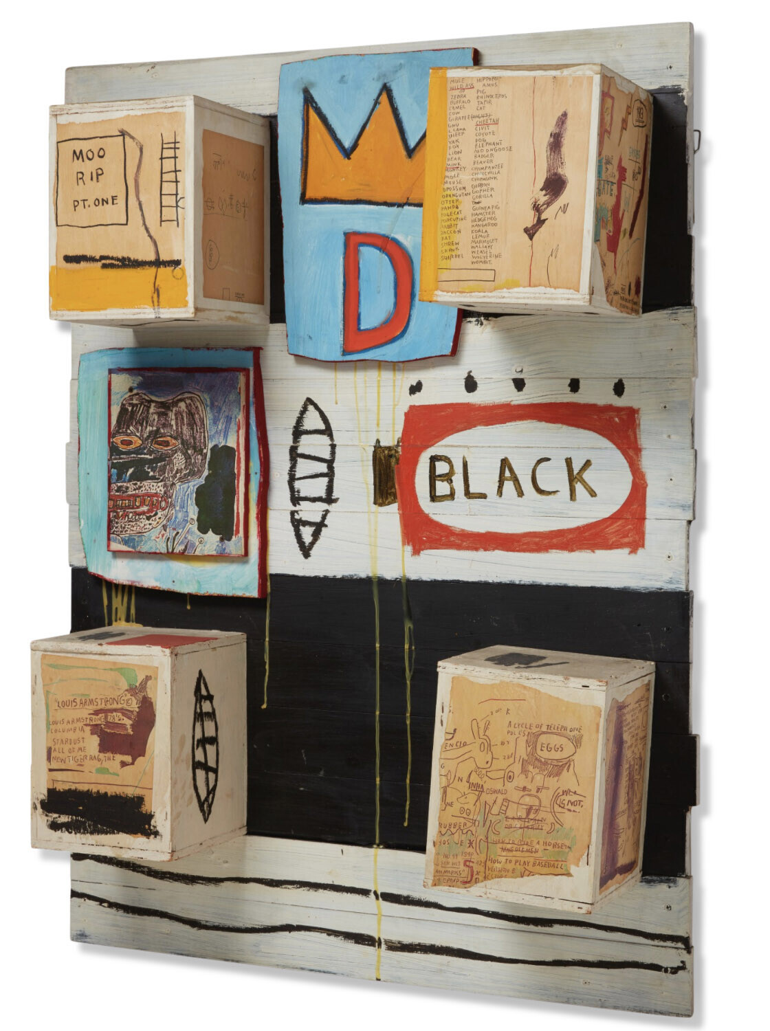 Jean-Michel Basquiat — Черный, изображение 2