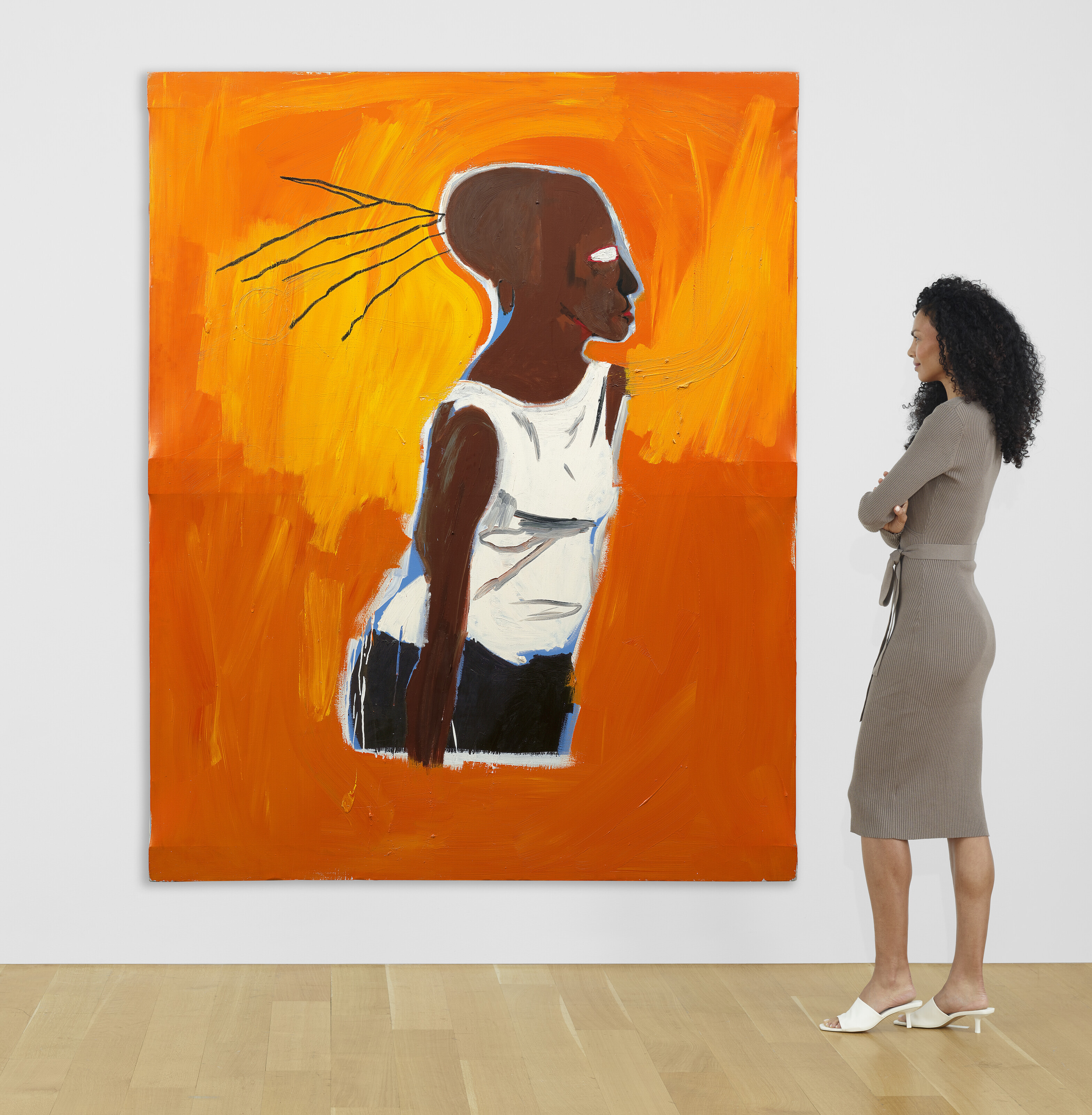 Jean-Michel Basquiat — Оранжевая радость, изображение 3