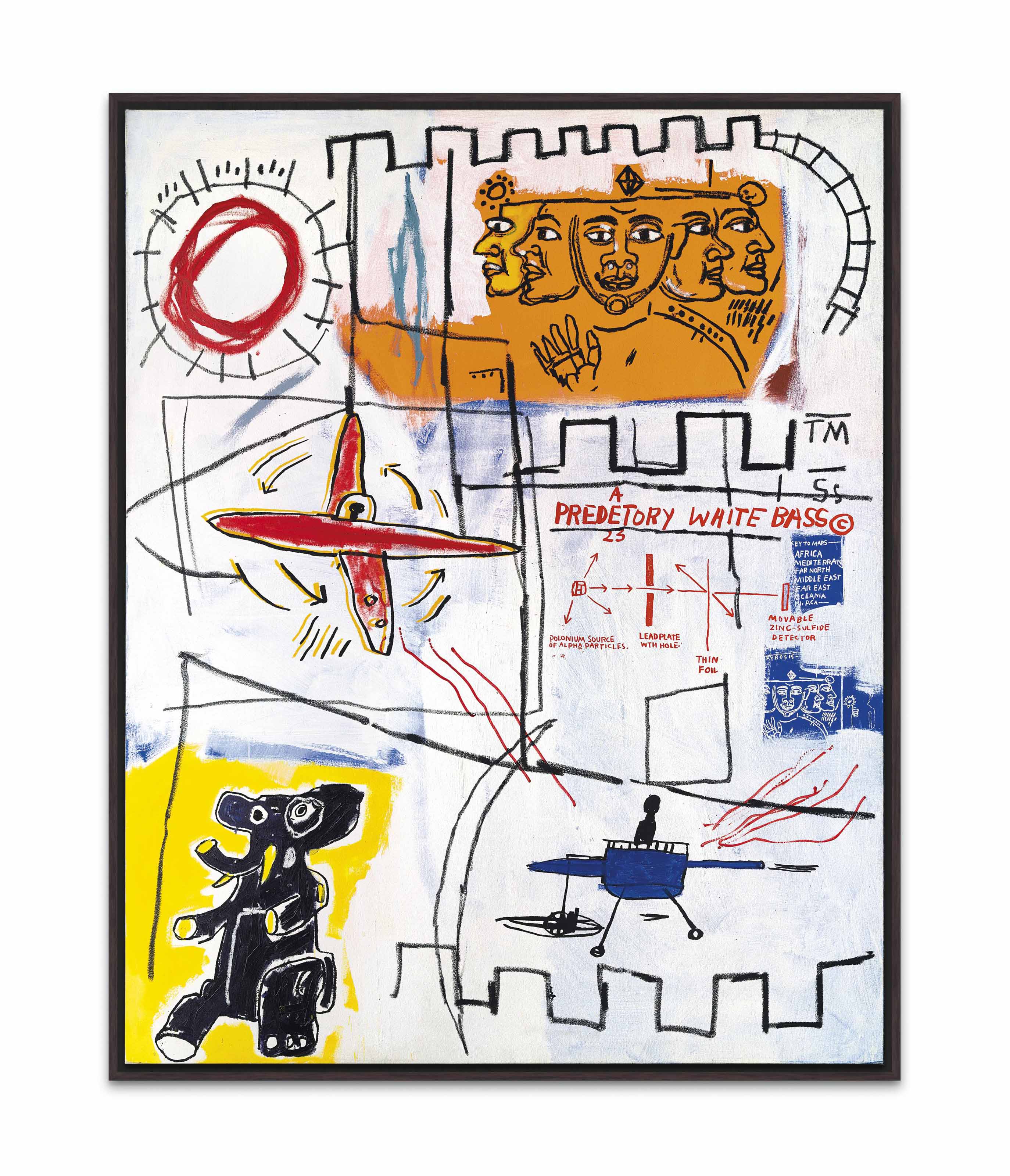 Jean-Michel Basquiat — Альфа-частицы
