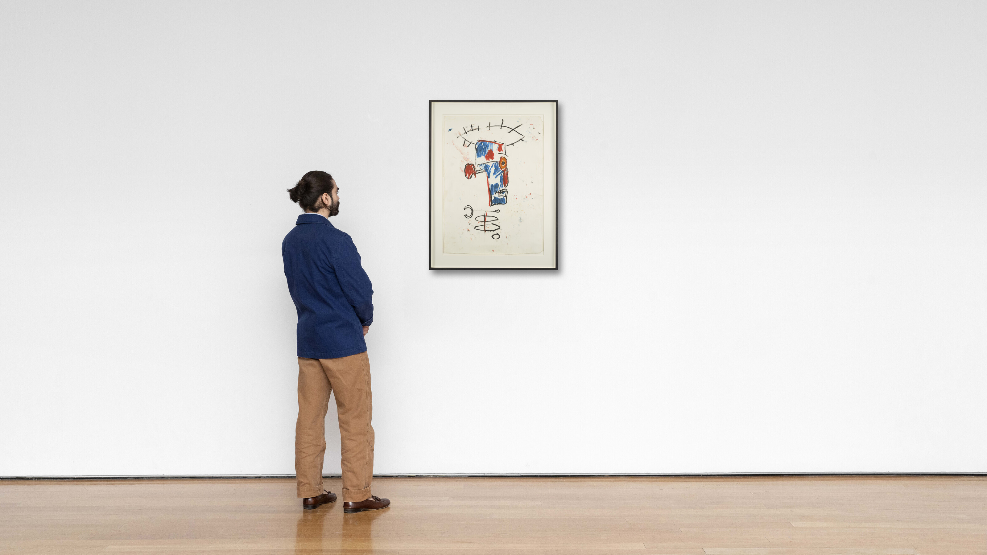 Jean-Michel Basquiat — Портрет Кита Харинга, изображение 2