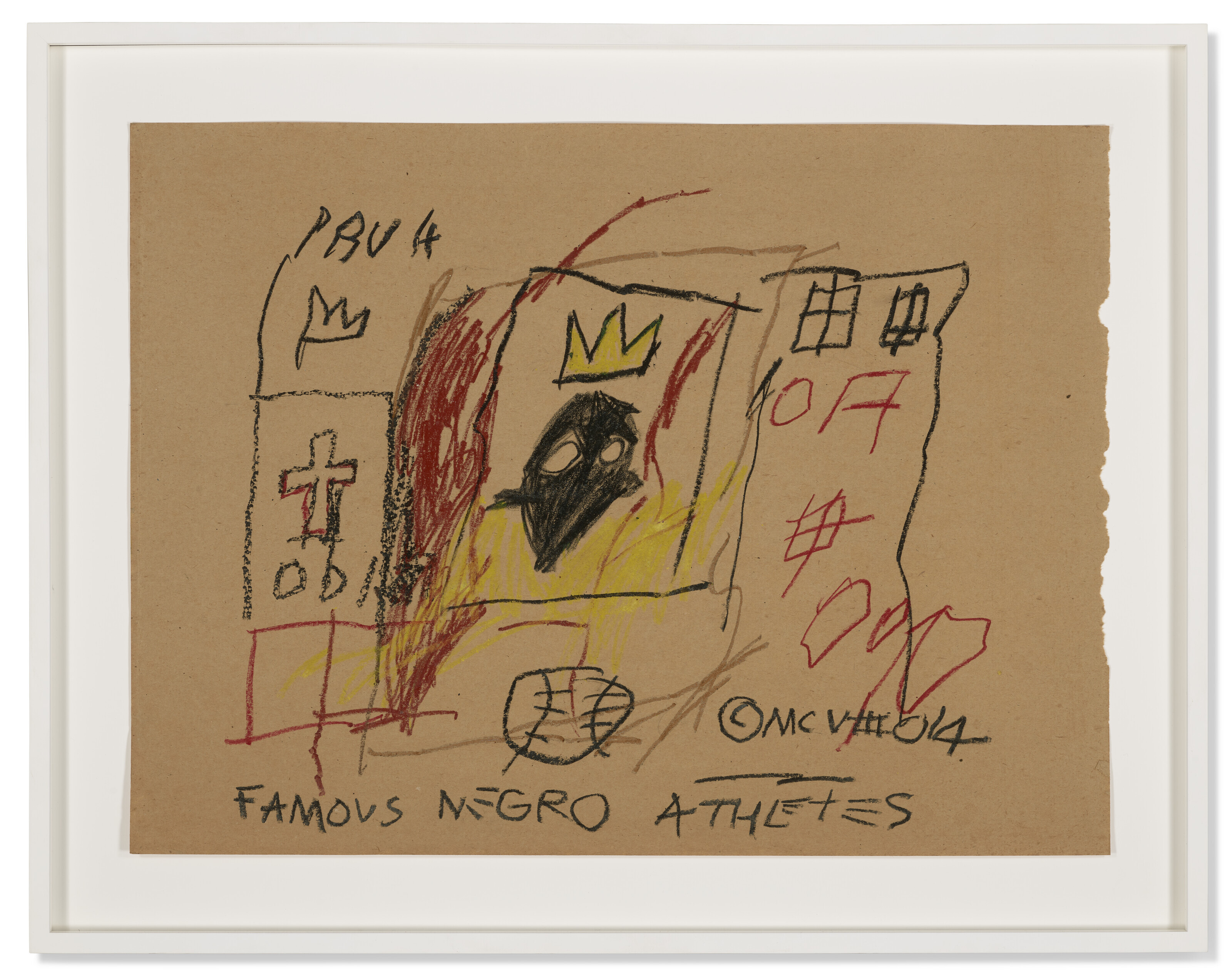 Jean-Michel Basquiat — Знаменитые негритянские спортсмены, изображение 2