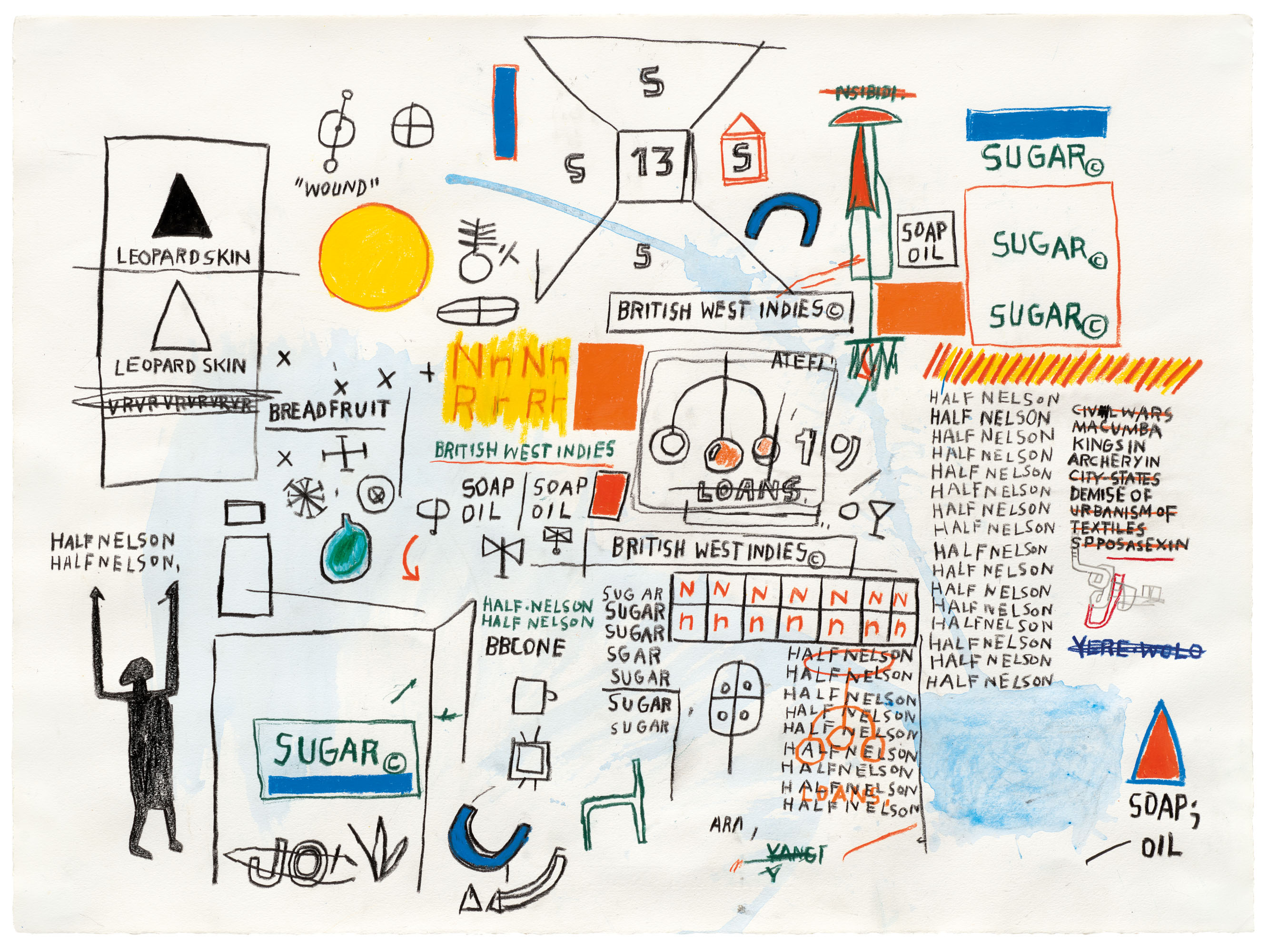 Jean-Michel Basquiat — Без названия, изображение 2