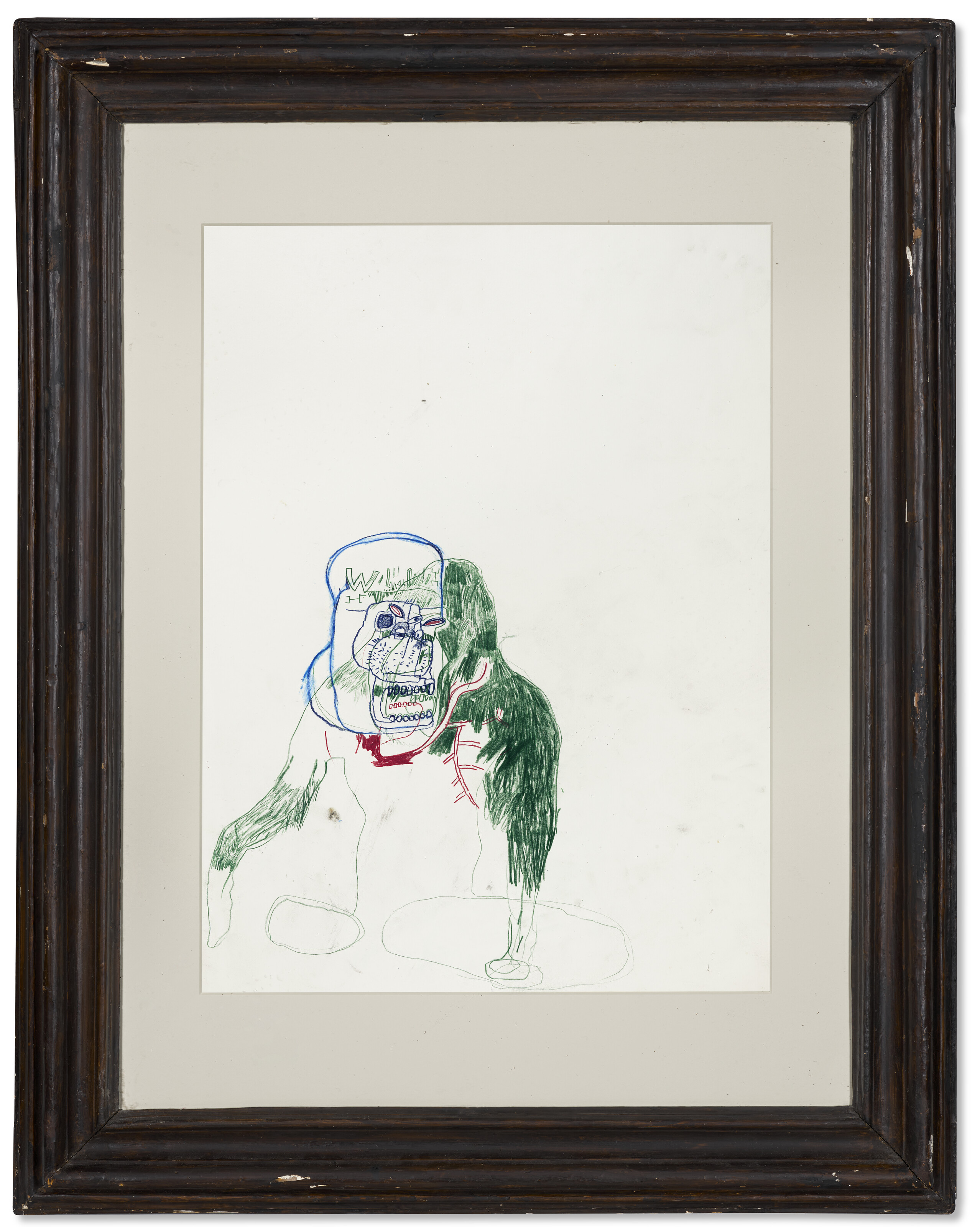 Jean-Michel Basquiat — Без названия (обезьяна), изображение 4