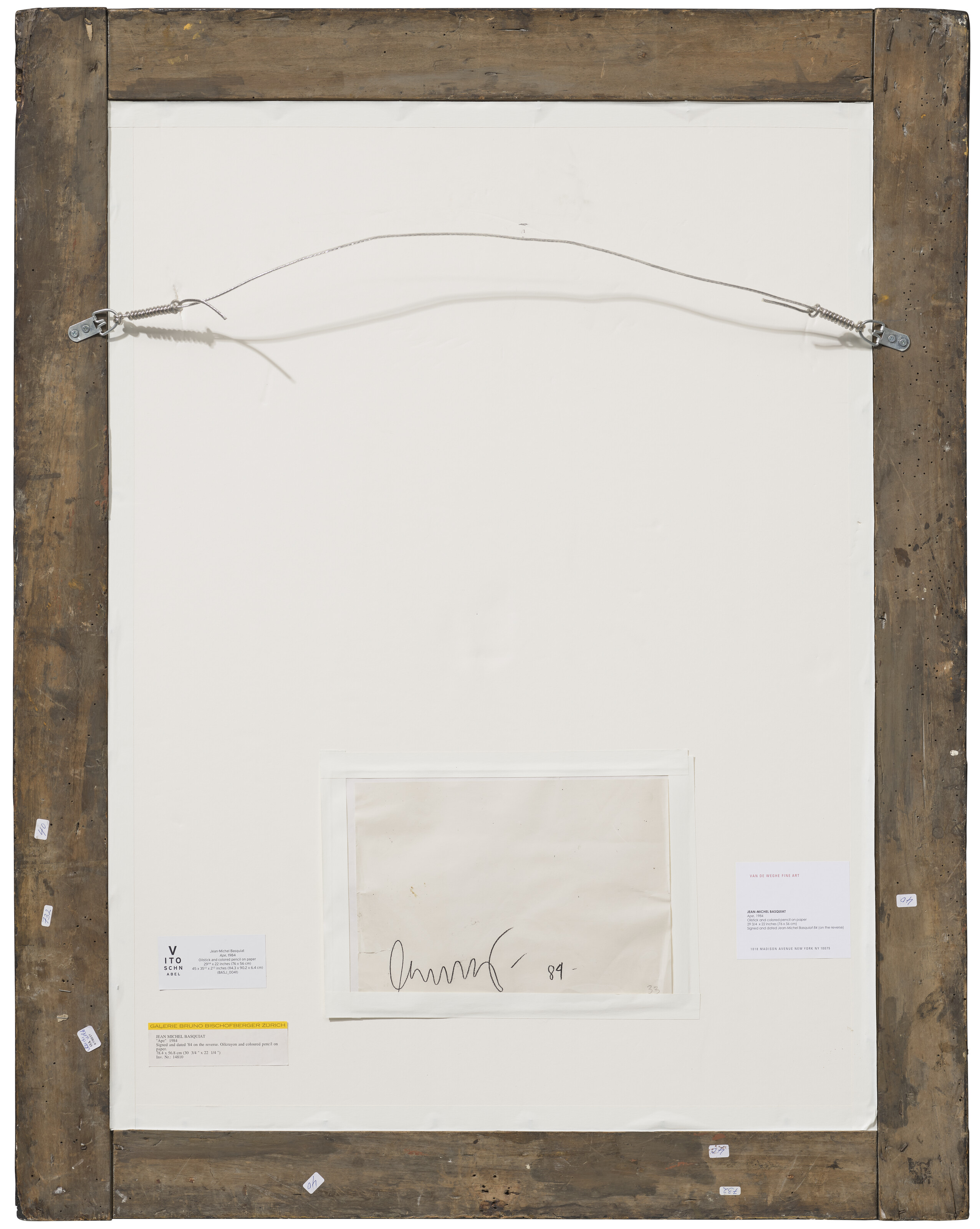 Jean-Michel Basquiat — Без названия (обезьяна), изображение 5