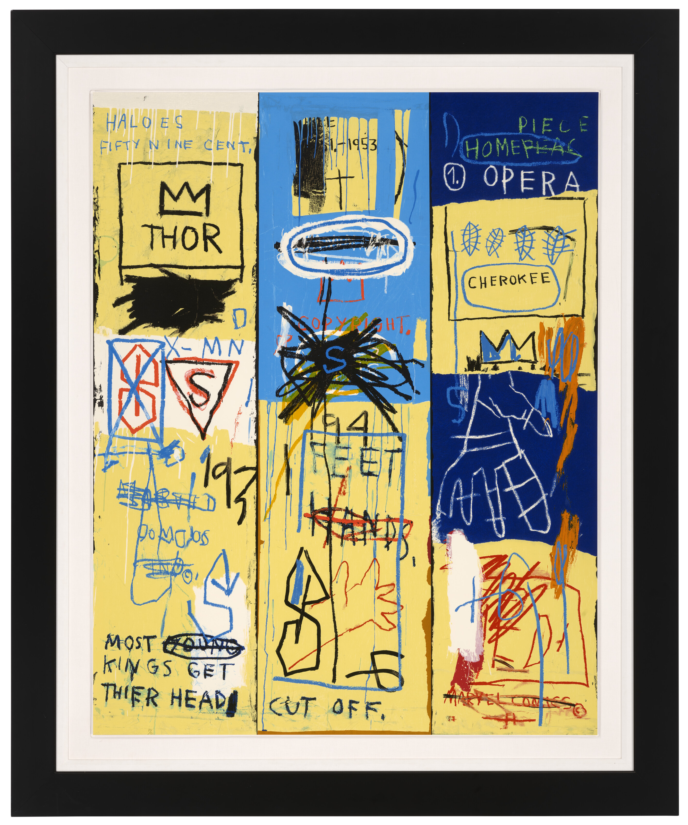 Jean-Michel Basquiat — Карл Первый, из портфолио II, изображение 2