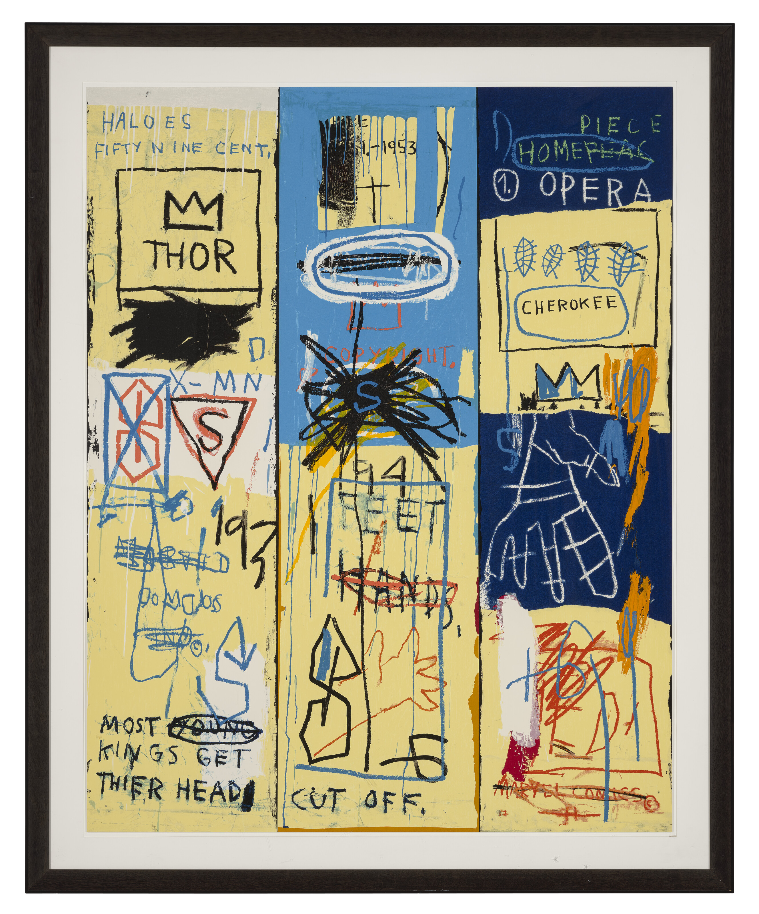 Jean-Michel Basquiat — Карл Первый, из портфолио II, изображение 2