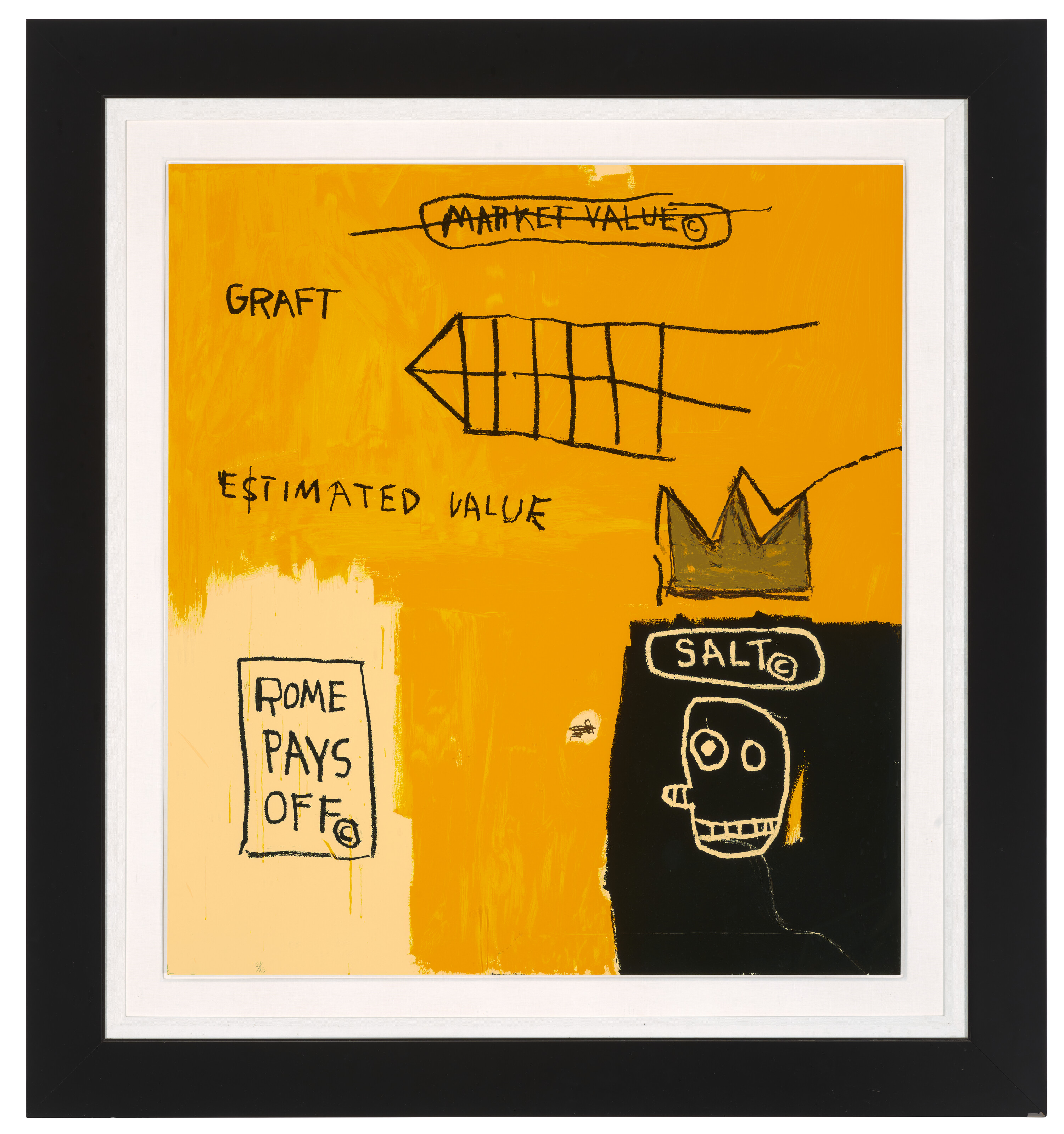 Jean-Michel Basquiat — Рим окупается, судя по портфолио II, изображение 2