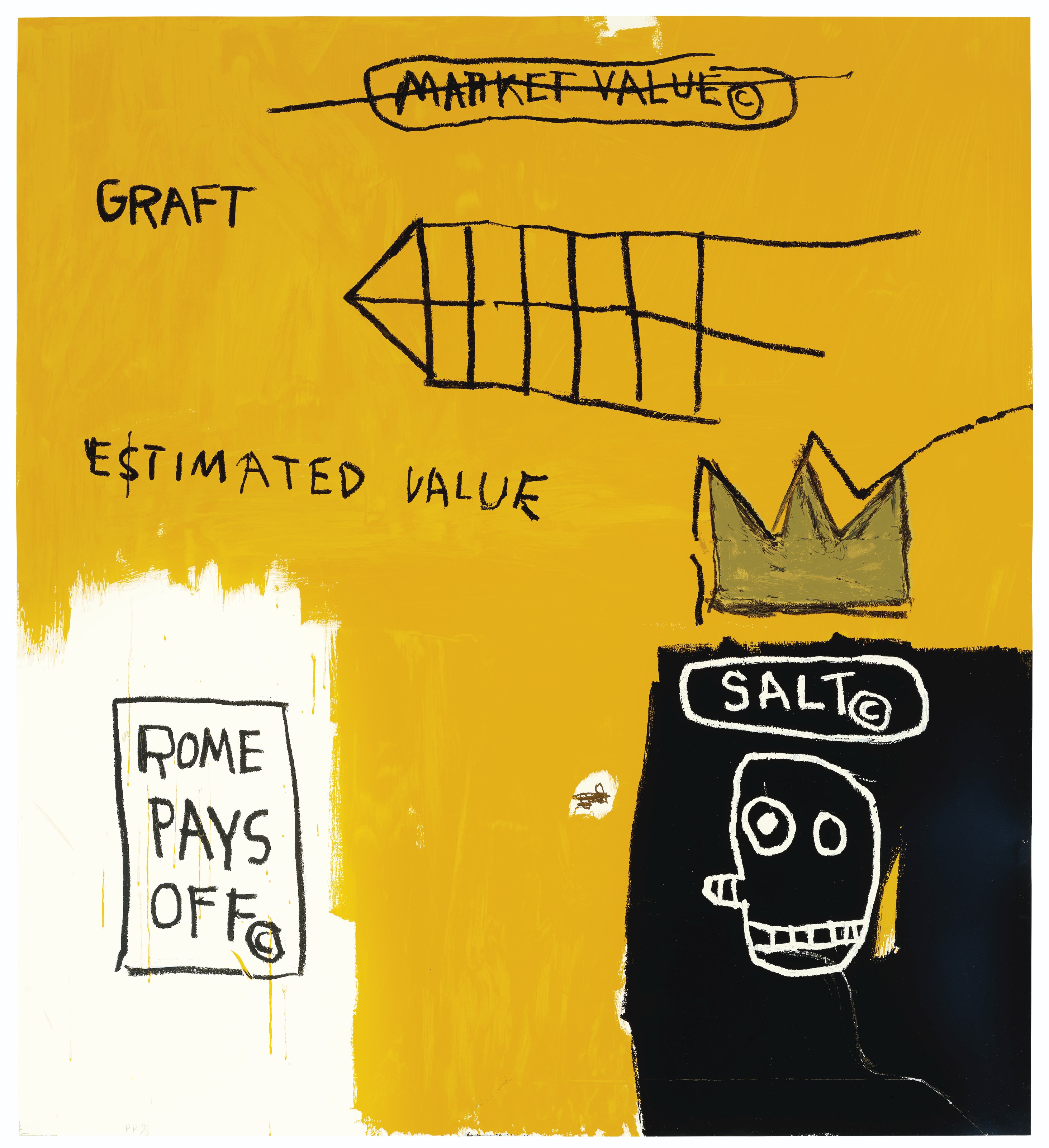 Jean-Michel Basquiat — Рим Окупается