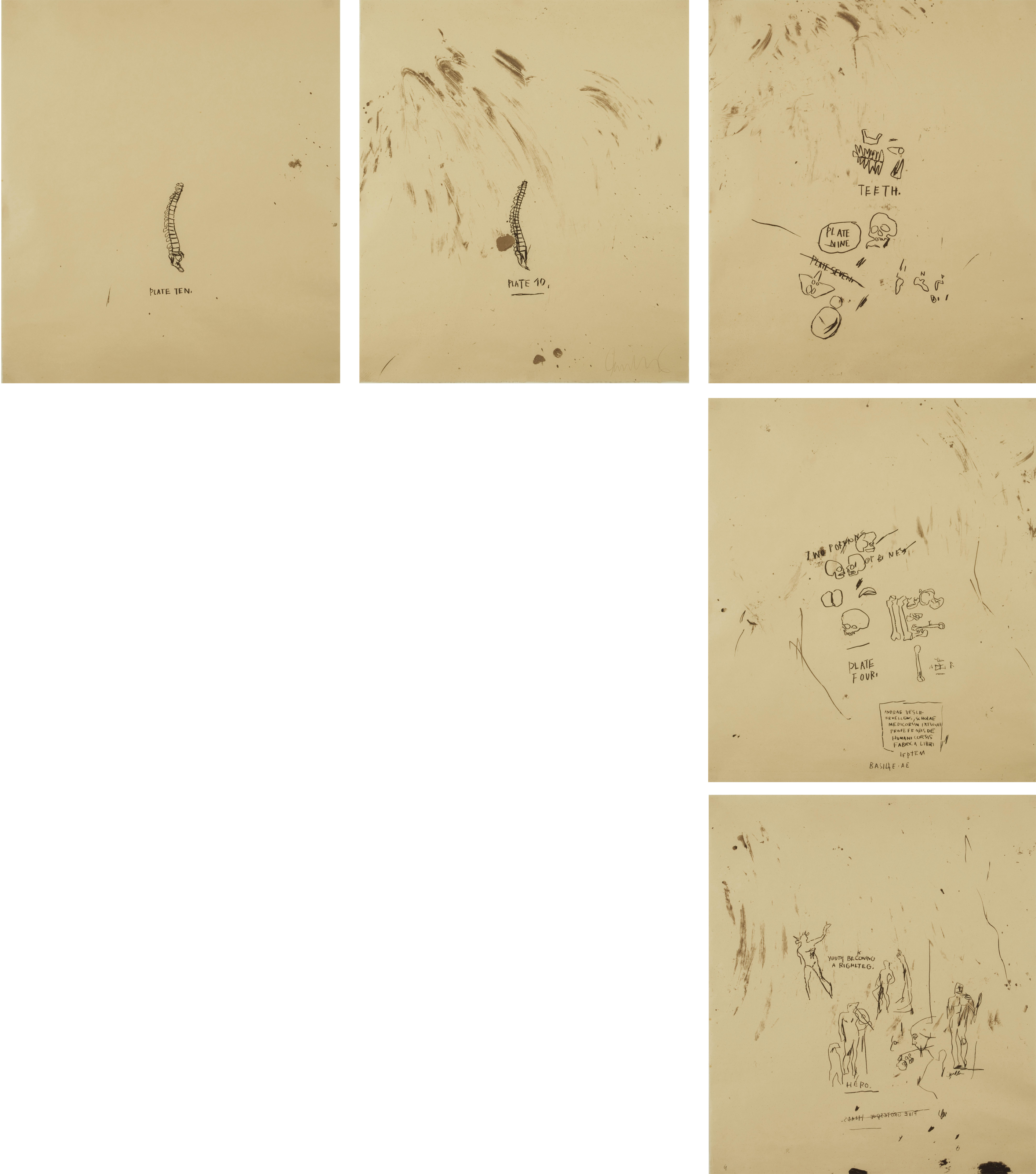 Jean-Michel Basquiat — Без названия (от Леонардо)