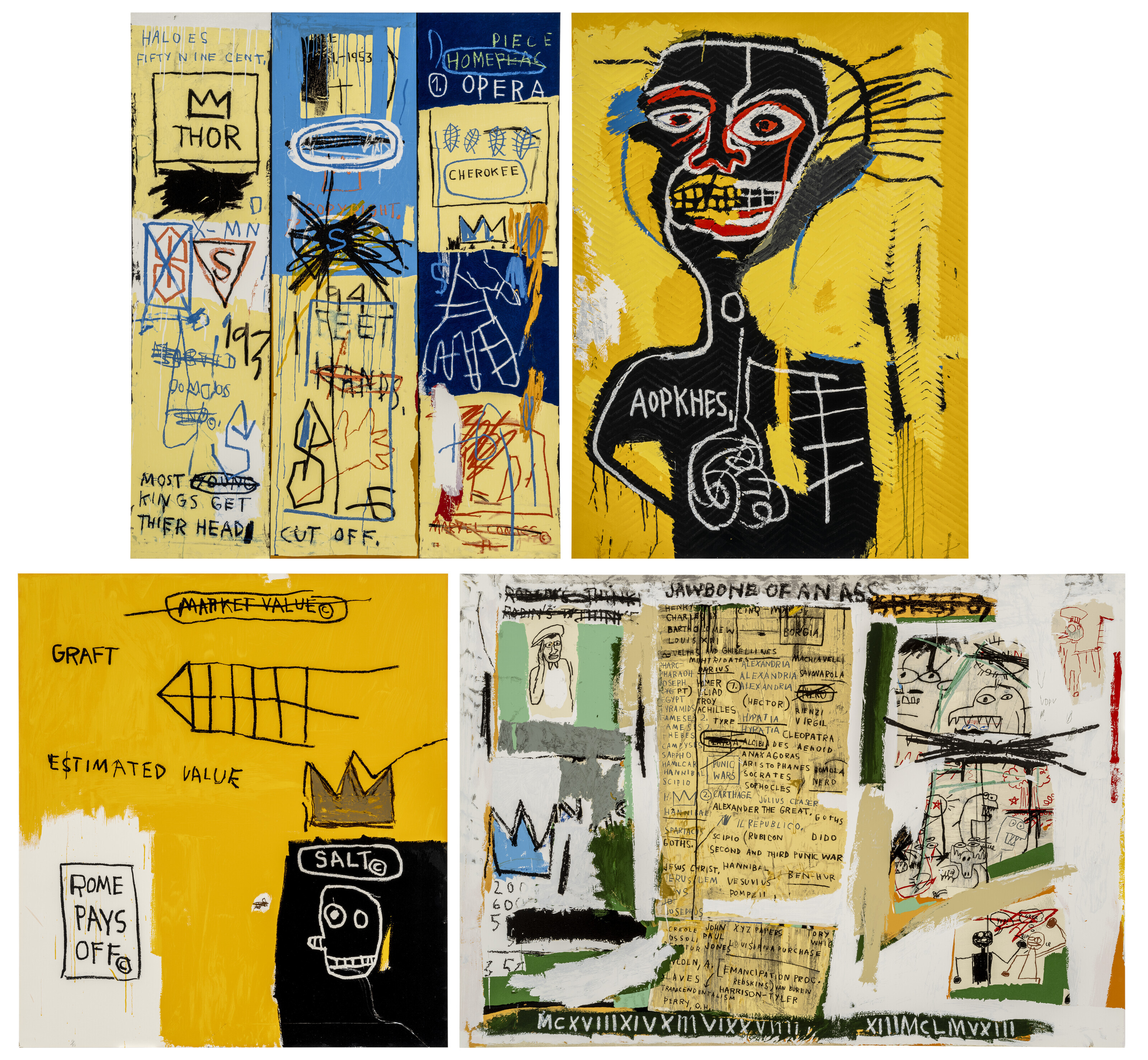 Jean-Michel Basquiat — Портфолио II