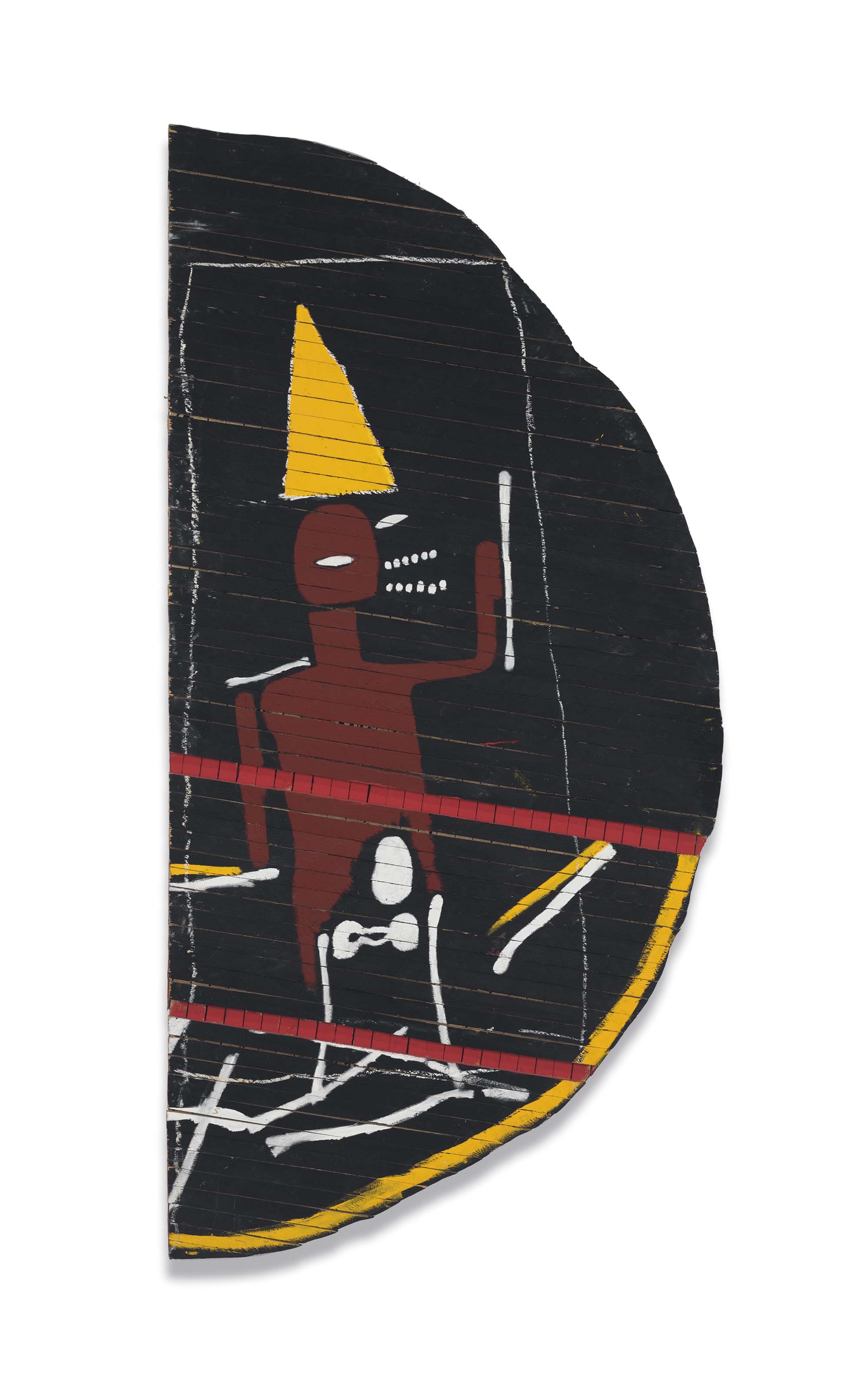 Jean-Michel Basquiat — Без названия (полумесяц)