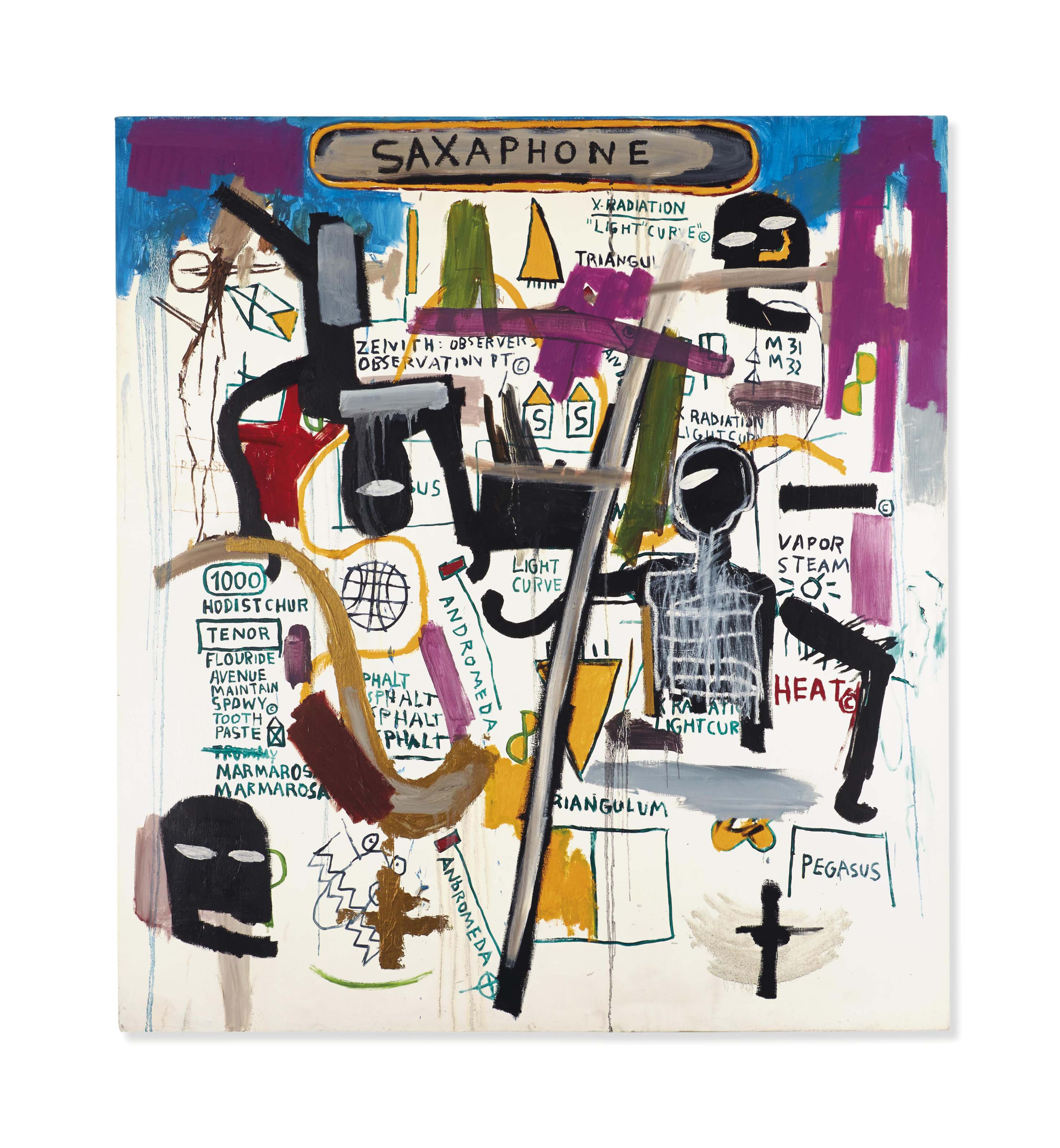 Jean-Michel Basquiat — Саксофон