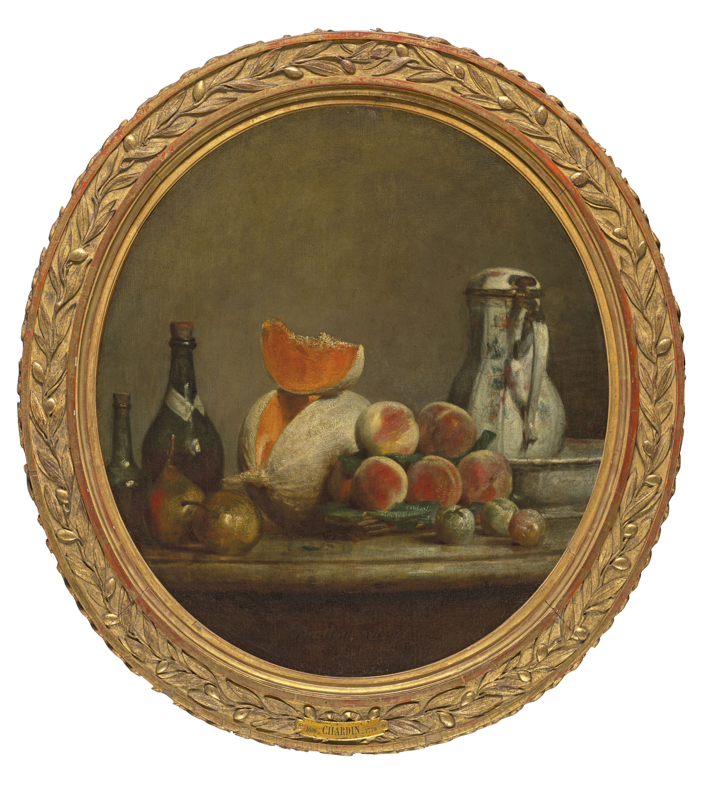Jean-Siméon Chardin — Закуска из дыни, изображение 2
