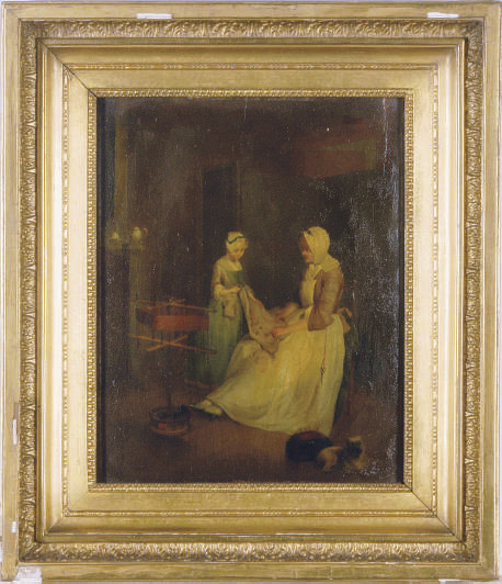 Jean-Siméon Chardin — Мать-трудоголичка