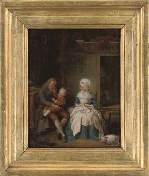 Jean-Siméon Chardin — Семейное времяпрепровождение и домашняя жизнь