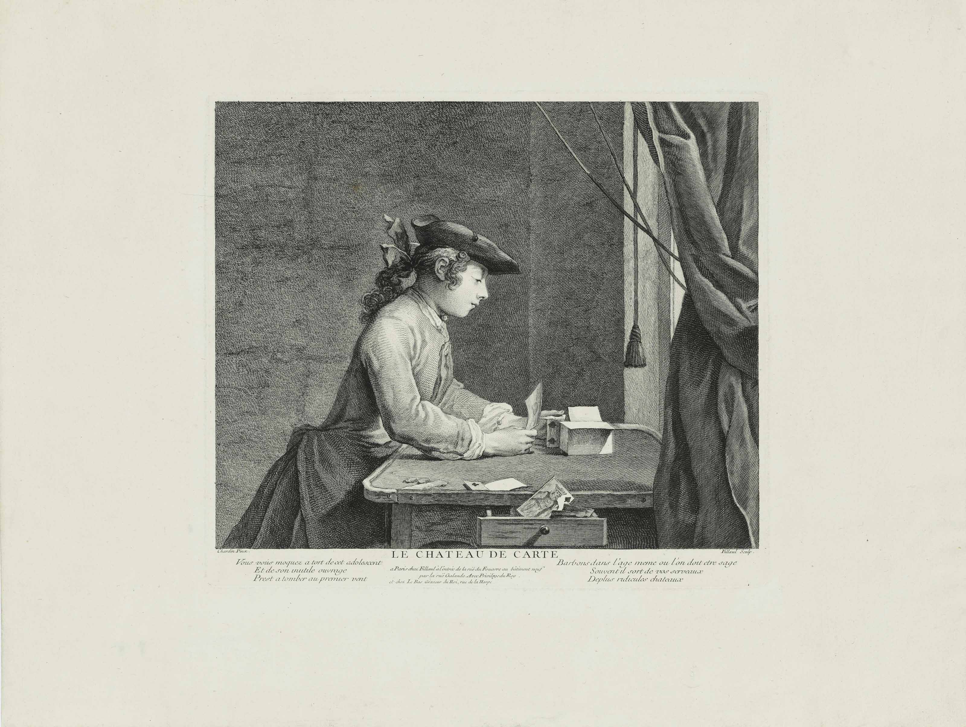 Jean-Siméon Chardin — Замок с обслуживанием по меню
