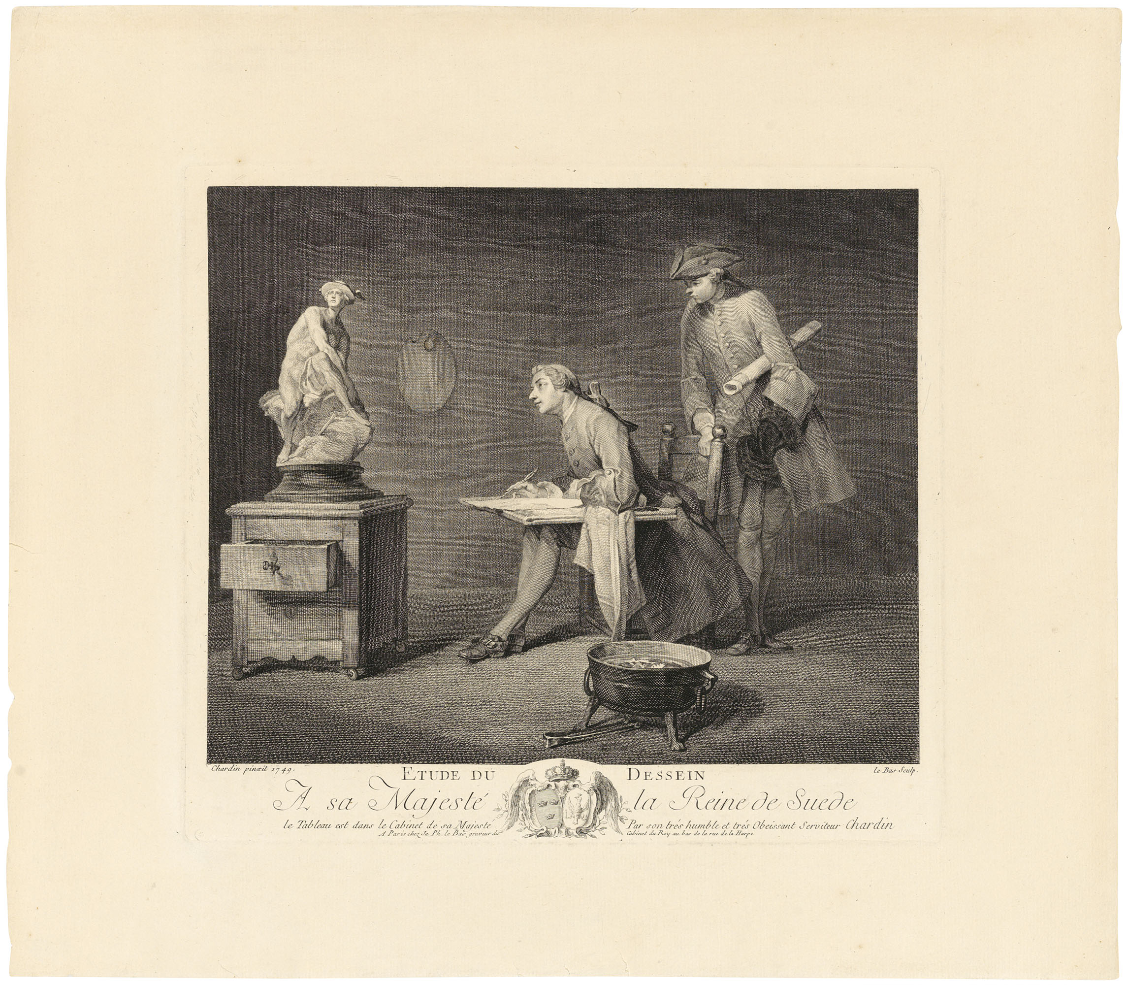 Jean-Siméon Chardin — Этюд на десерт (Урок рисования)