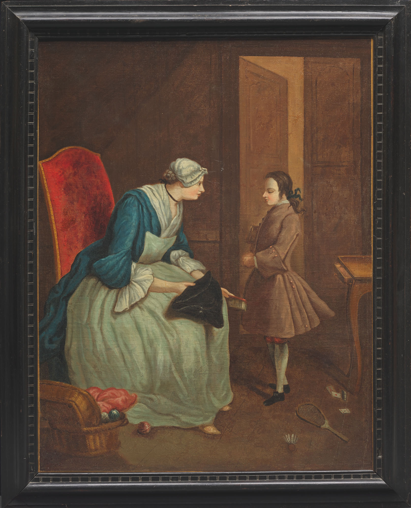 Jean-Siméon Chardin — ПРАВИТЕЛЬНИЦА