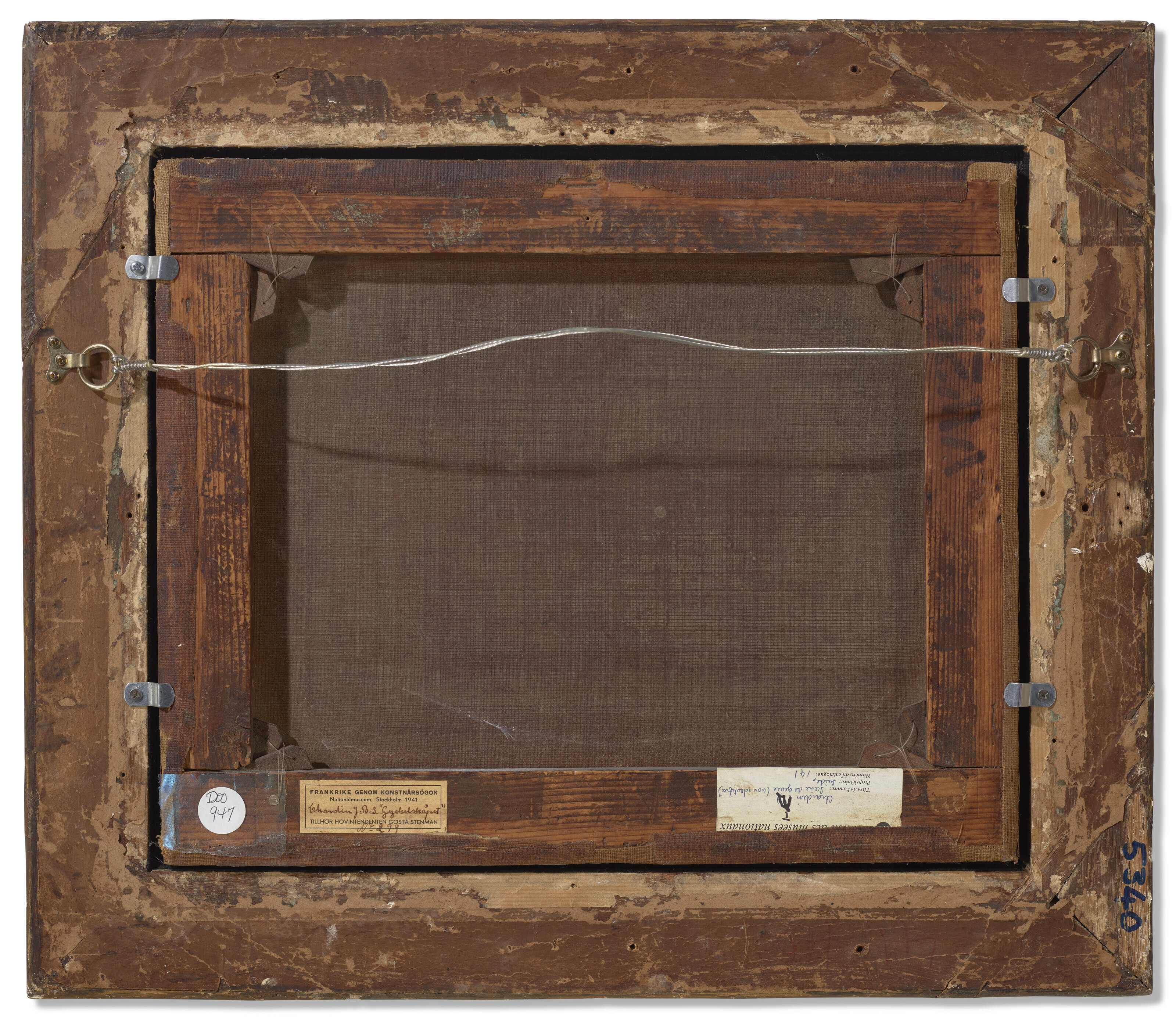 Jean-Siméon Chardin — Жанровая сцена, возможно, Битва престолонаследников ("Шкатулка фокусника"), изображение 3