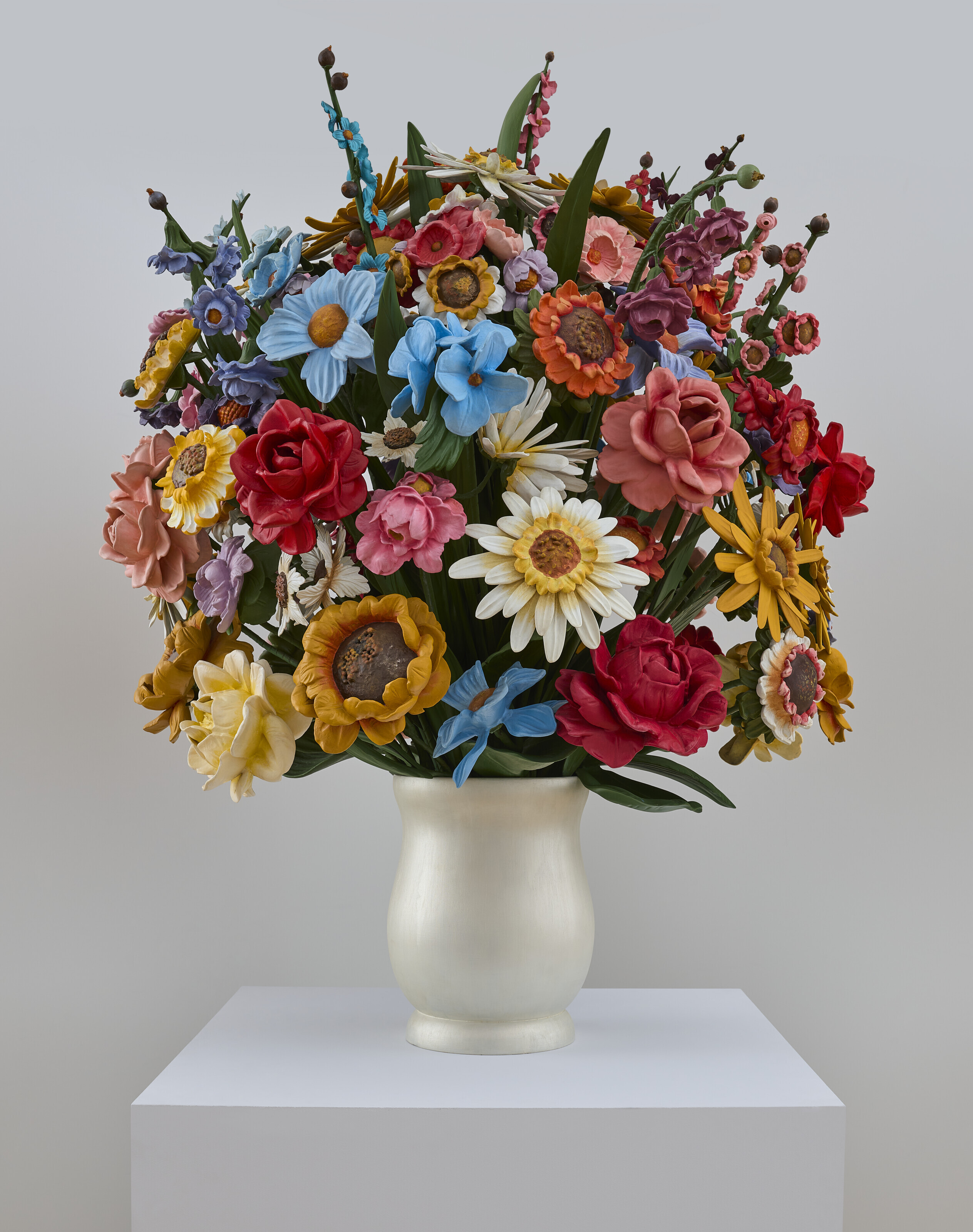 Jeff Koons — Большая ваза с цветами, изображение 2