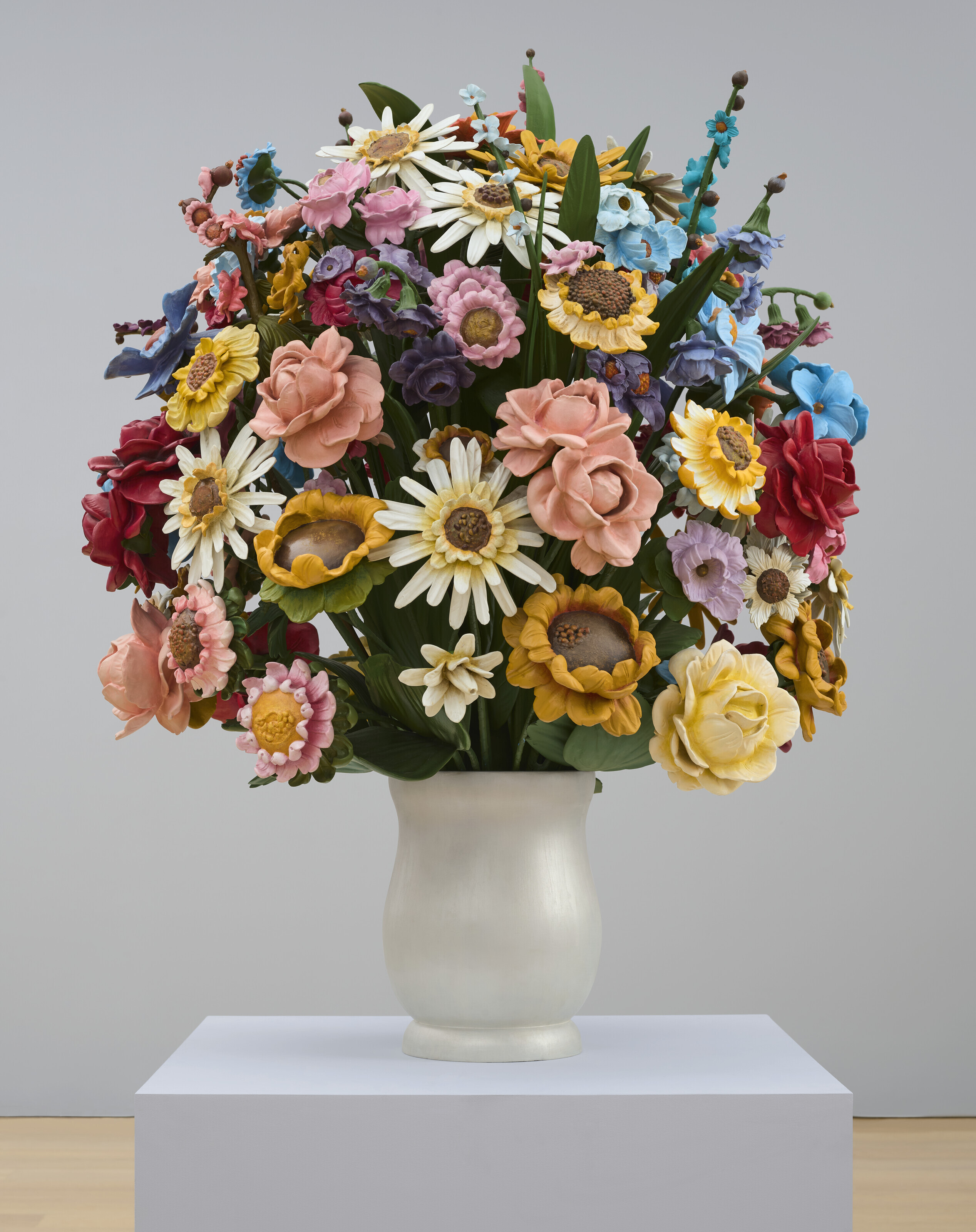 Jeff Koons — Большая ваза с цветами, изображение 3