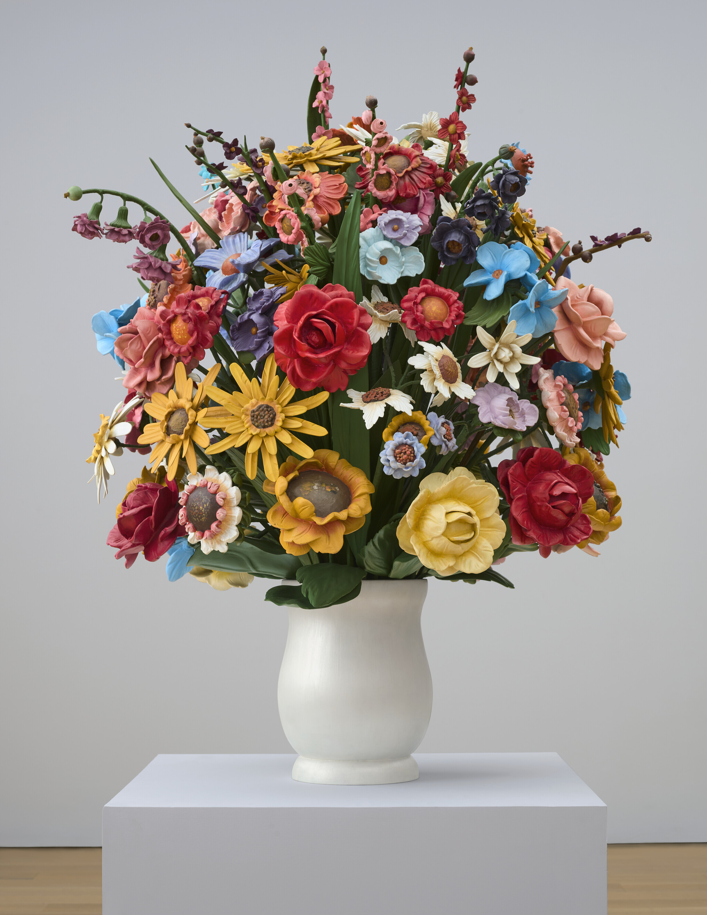 Jeff Koons — Большая ваза с цветами, изображение 4