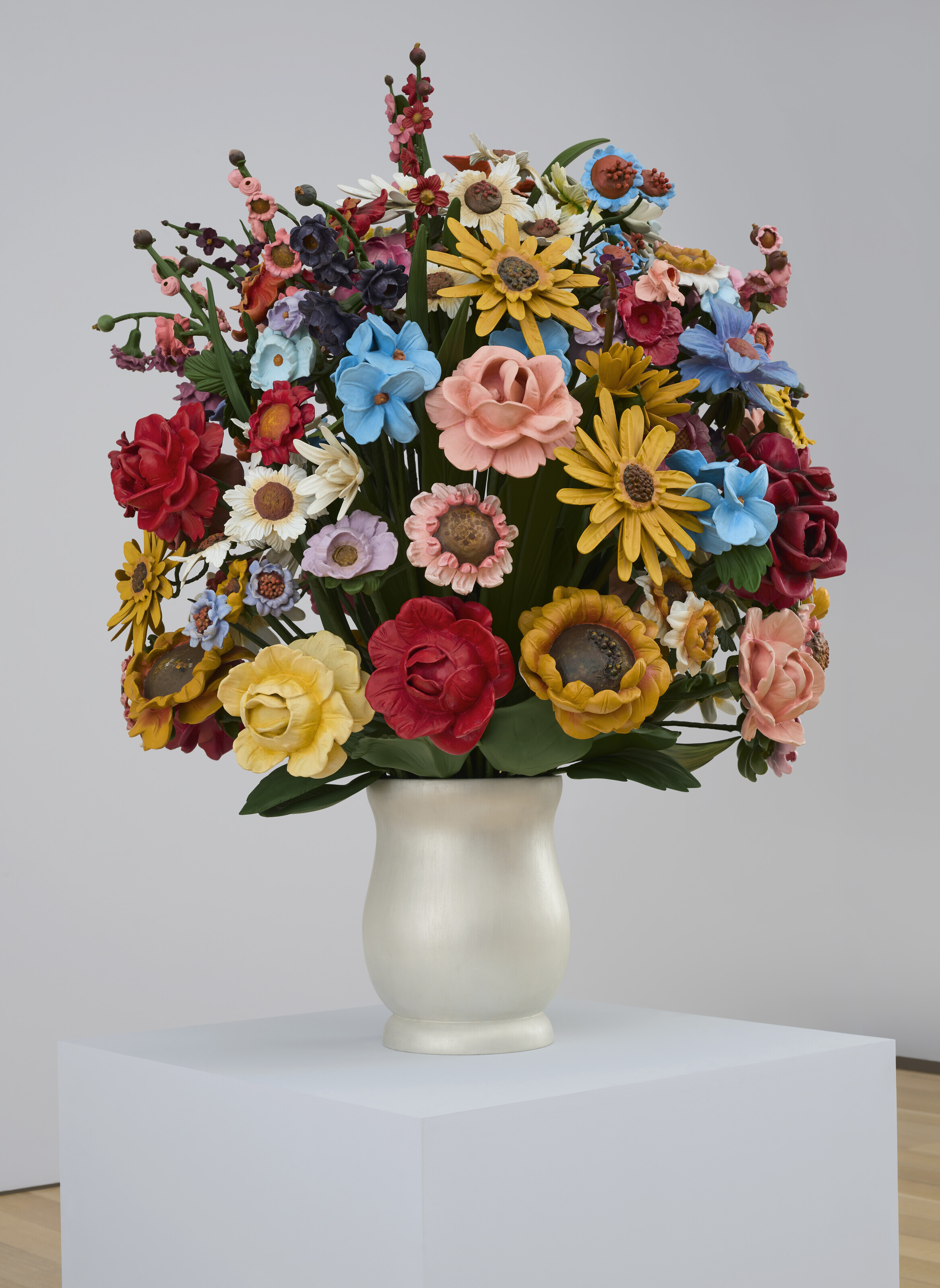 Jeff Koons — Большая ваза с цветами, изображение 5