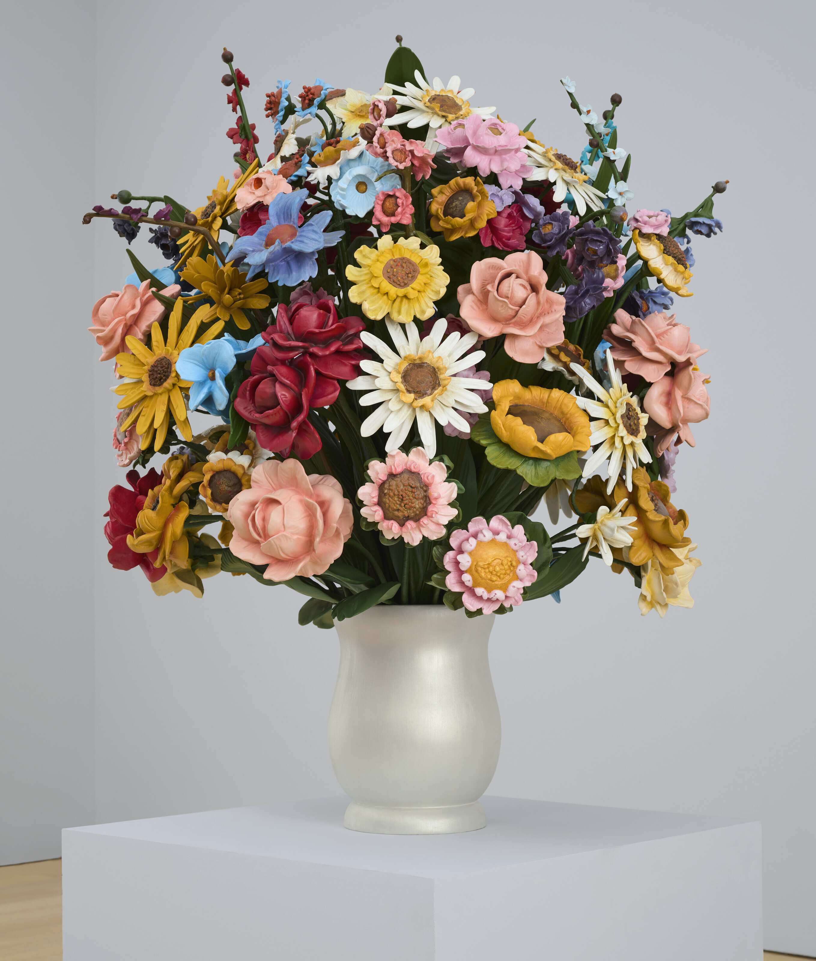 Jeff Koons — Большая ваза с цветами, изображение 6