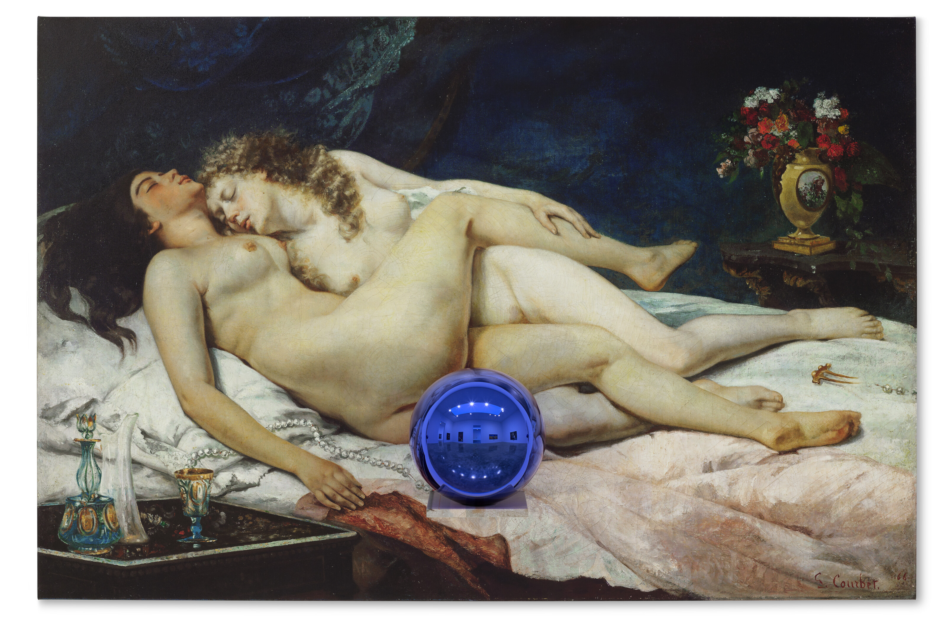 Jeff Koons — Пристальный взгляд на шар (Сон Курбе), изображение 1