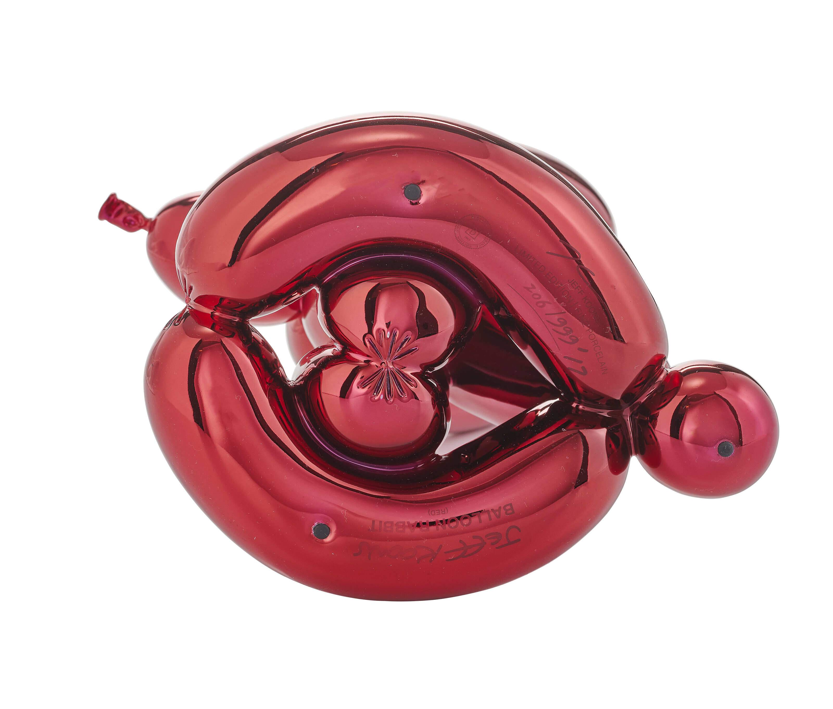 Jeff Koons — Животные на воздушном шаре I (Желтый лебедь, Синяя обезьяна, Красный Кролик), изображение 5