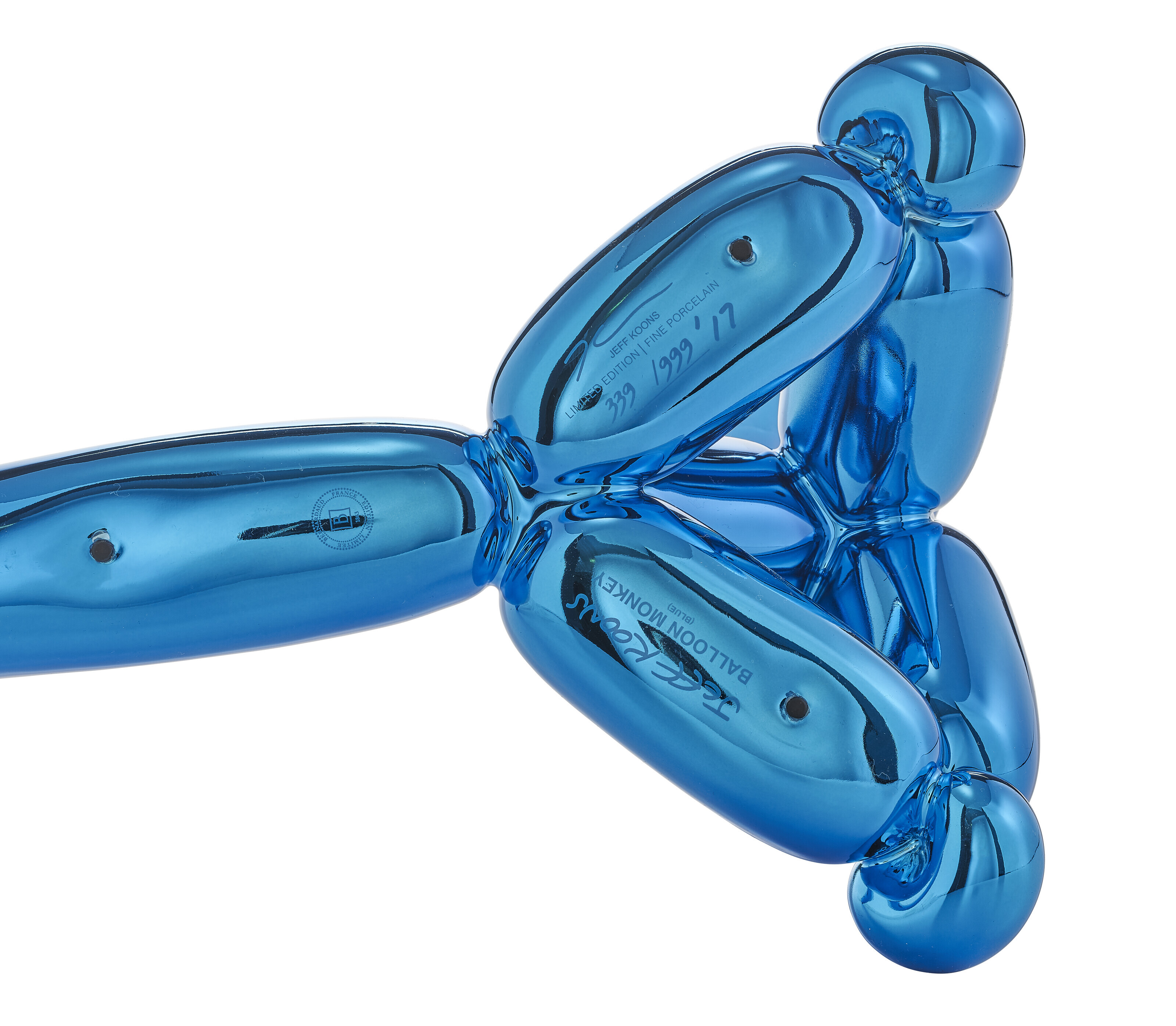 Jeff Koons — Животные на воздушном шаре I (Желтый лебедь, Синяя обезьяна, Красный Кролик), изображение 6