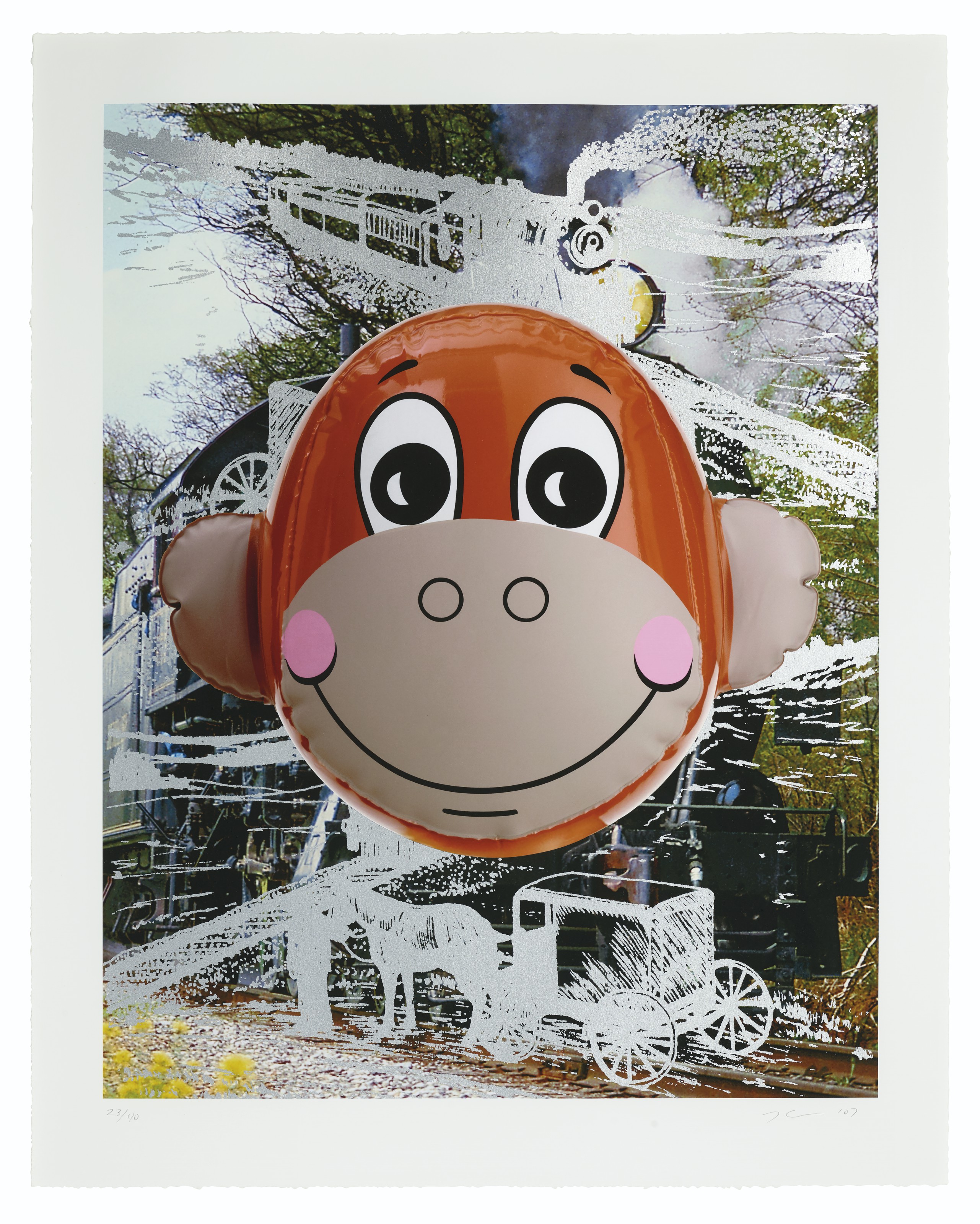 Jeff Koons — Обезьяний поезд