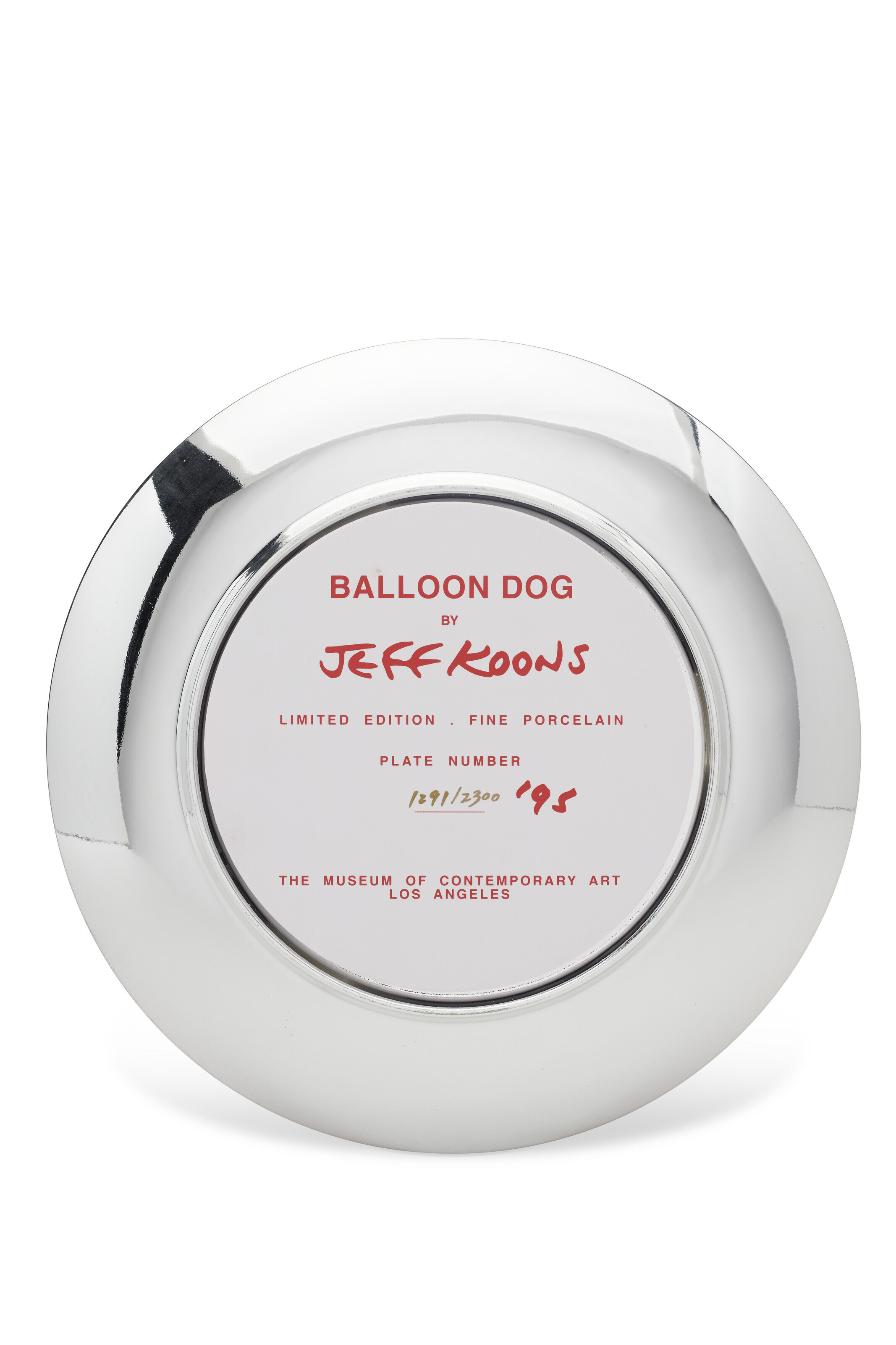 Jeff Koons — Собака на воздушном шаре (красная), изображение 2