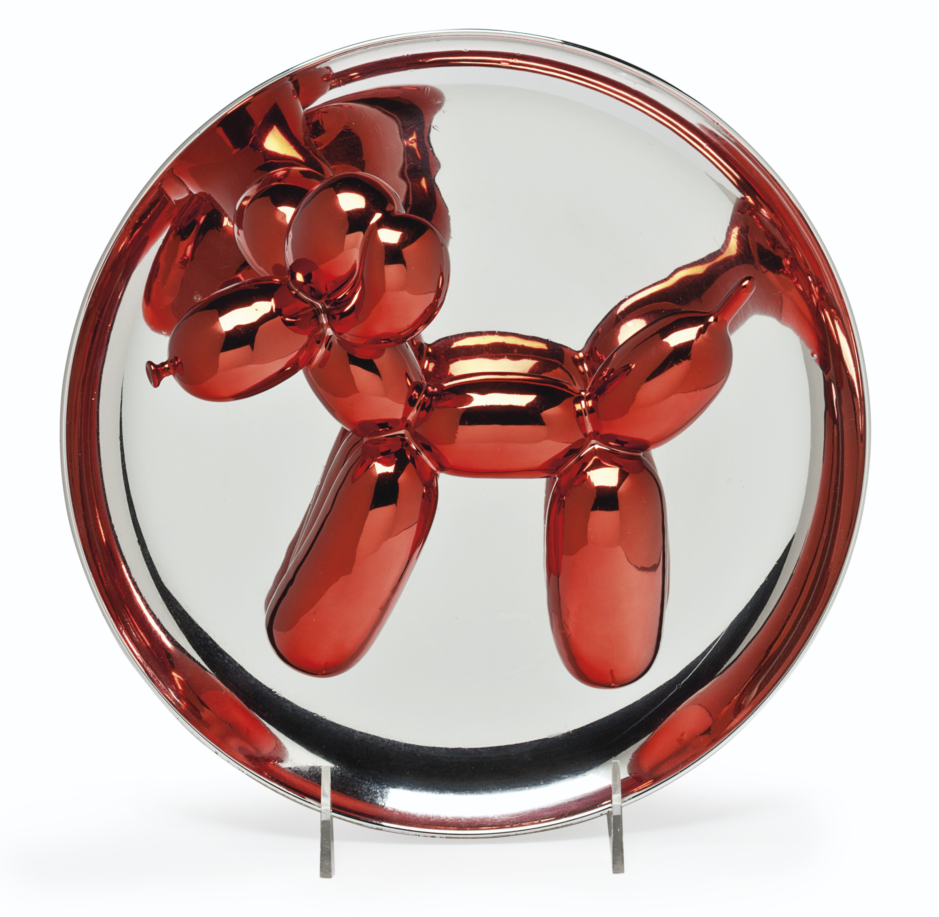 Jeff Koons — Собака на воздушном шаре (красная)