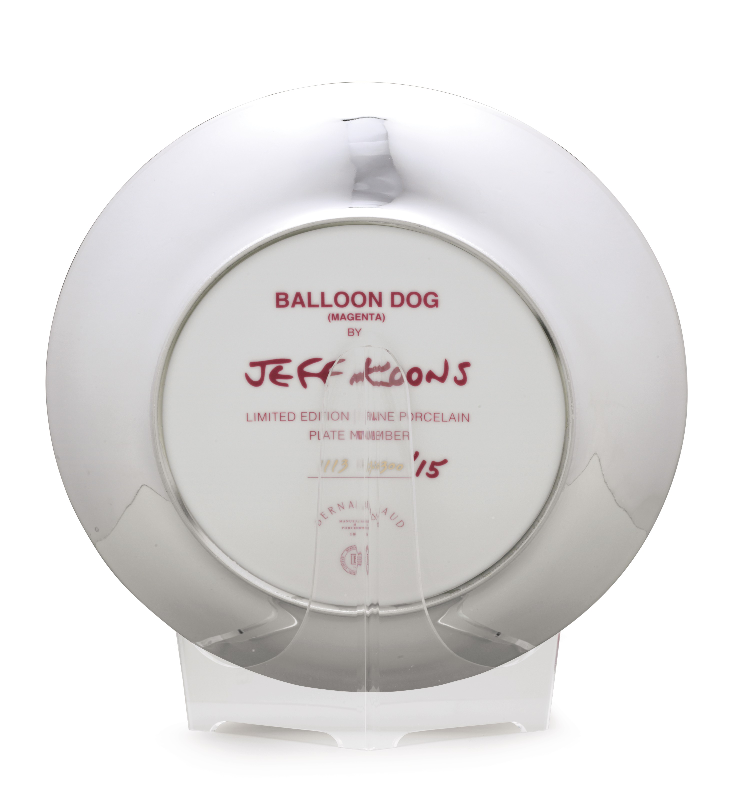 Jeff Koons — Собачка из воздушного шара (пурпурная), изображение 2