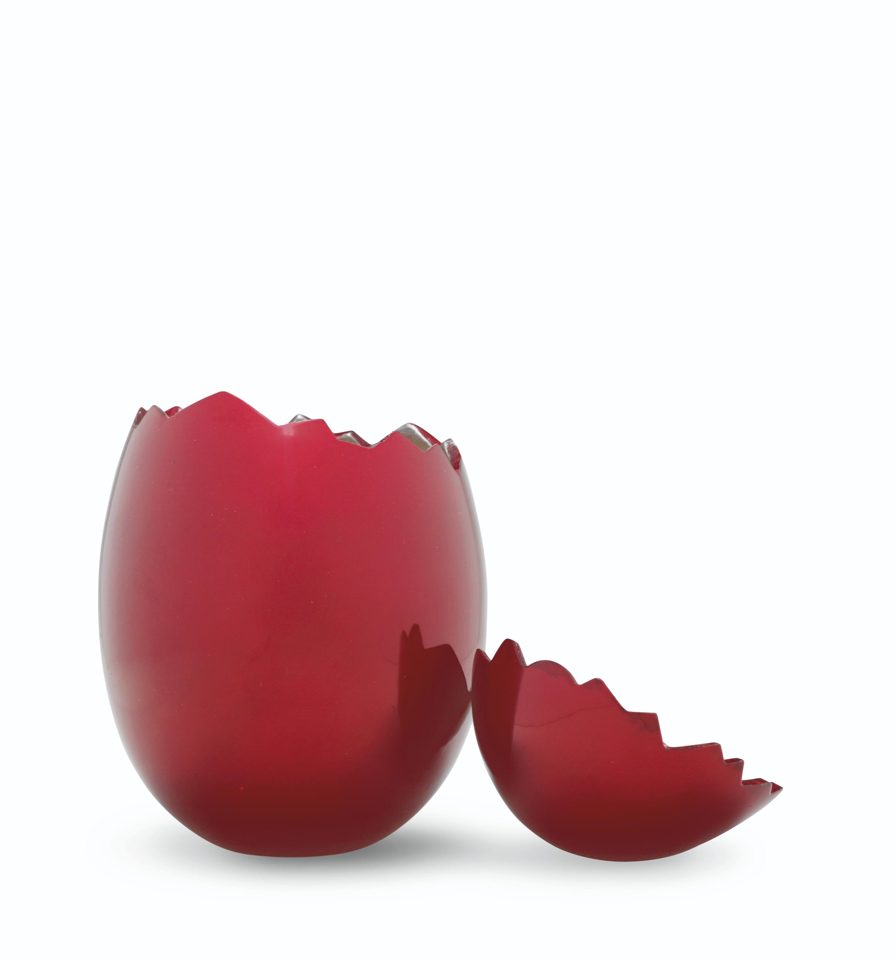 Jeff Koons — Треснувшее яйцо (красное), изображение 5