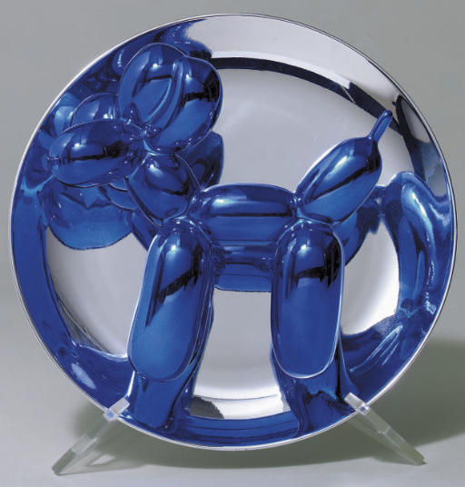Jeff Koons — Собака на воздушном шаре (синяя)