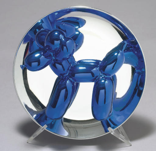 Jeff Koons — Собака на воздушном шаре (синяя)