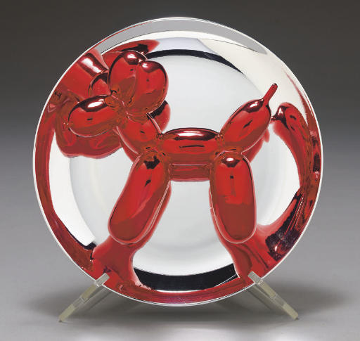 Jeff Koons — Собака на воздушном шаре (красная)